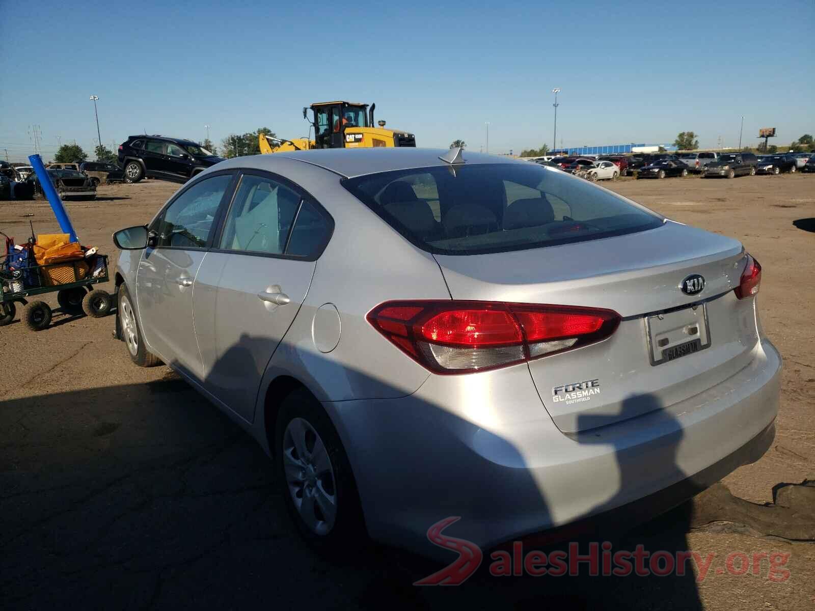 3KPFK4A7XHE121287 2017 KIA FORTE