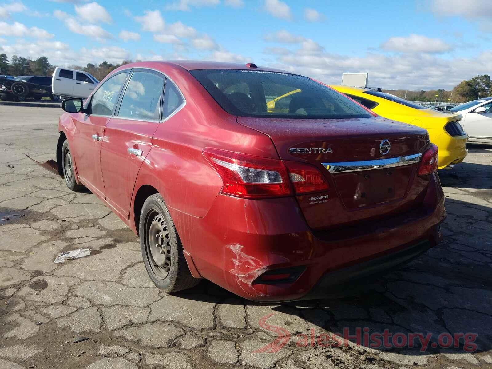 3N1AB7AP3GY323223 2016 NISSAN SENTRA