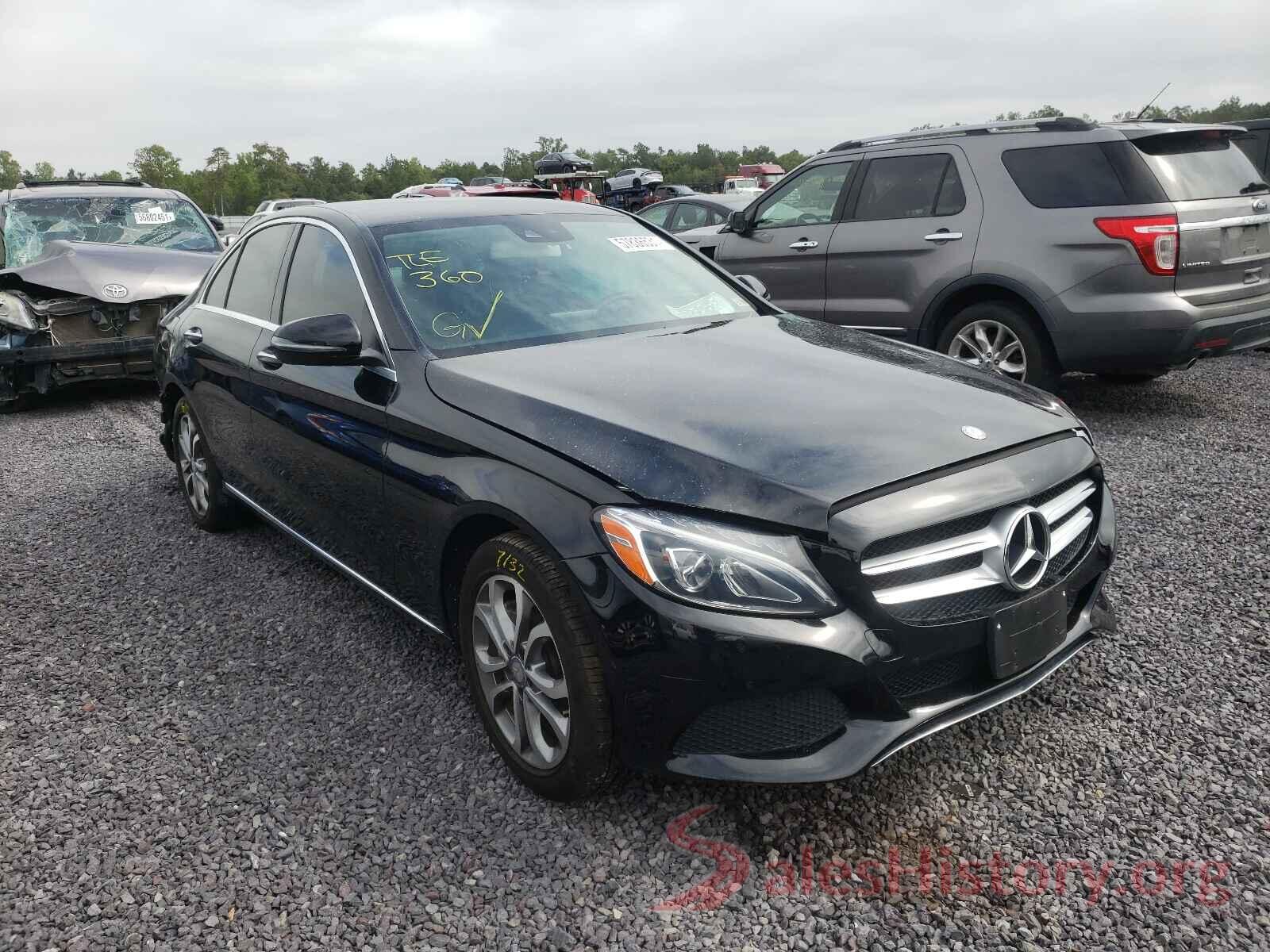 55SWF4KB4HU204214 2017 MERCEDES-BENZ C-CLASS