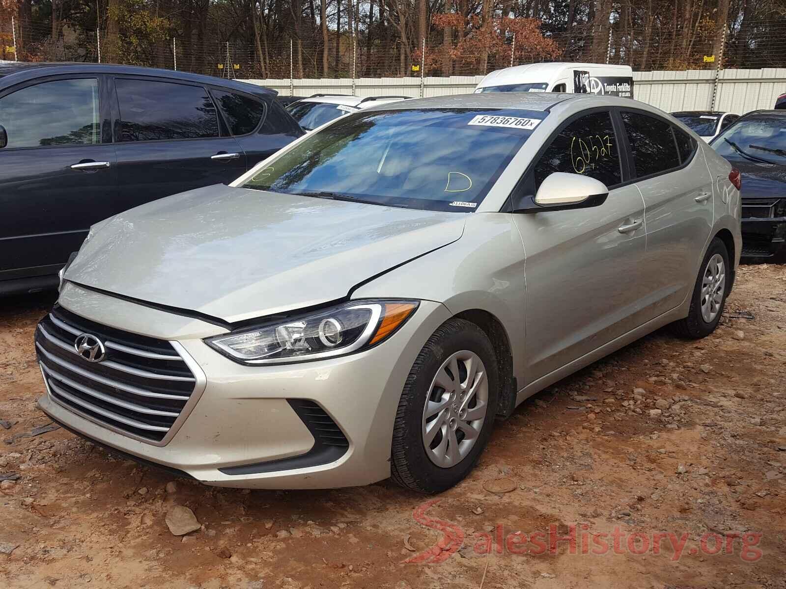 5NPD74LF8HH054973 2017 HYUNDAI ELANTRA