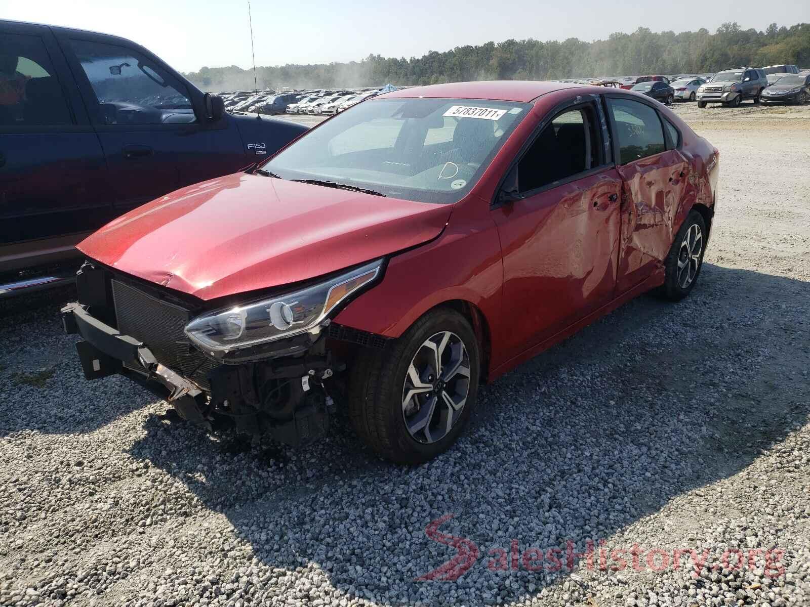 3KPF24AD6KE129514 2019 KIA FORTE