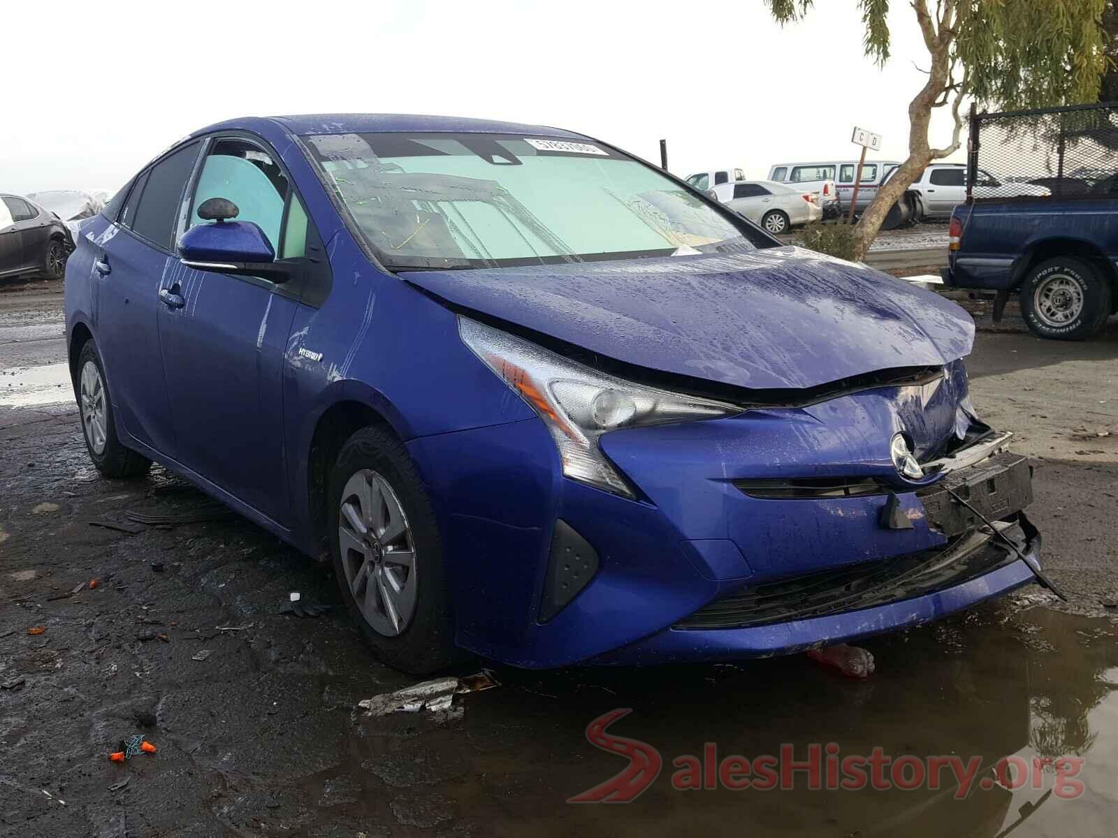 JTDKBRFU9H3540796 2017 TOYOTA PRIUS