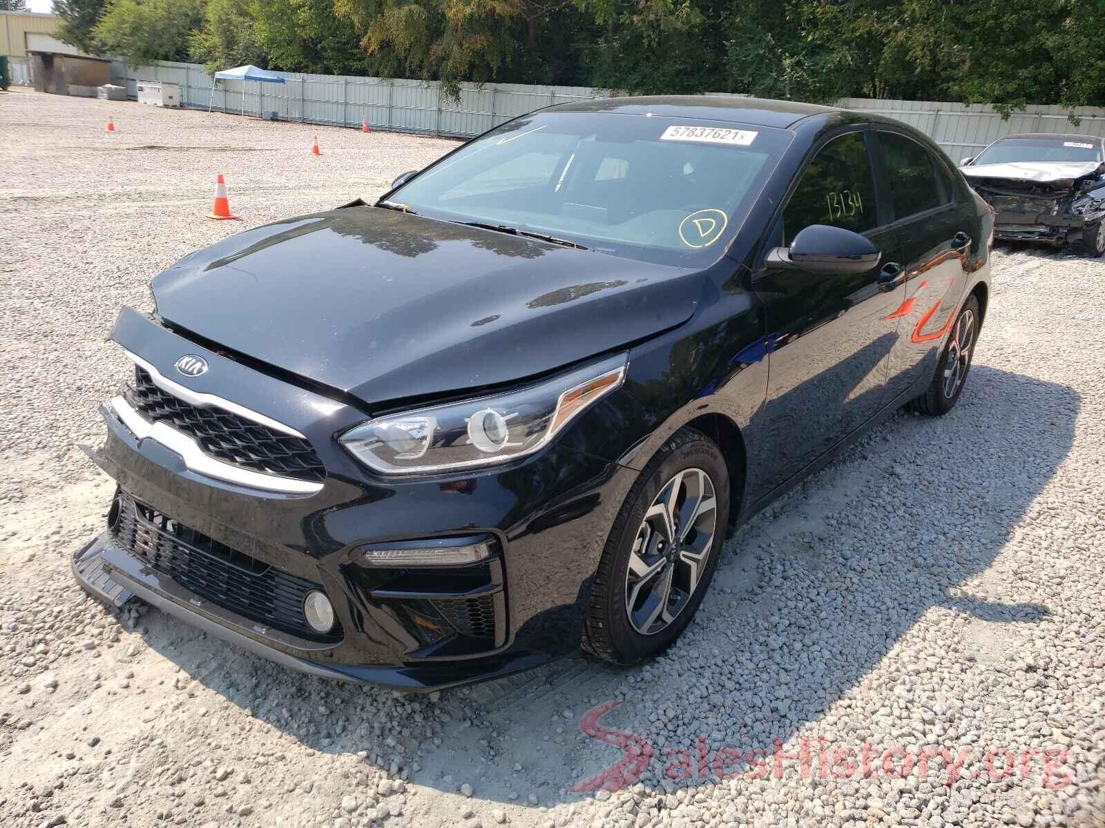 3KPF24AD1LE186950 2020 KIA FORTE