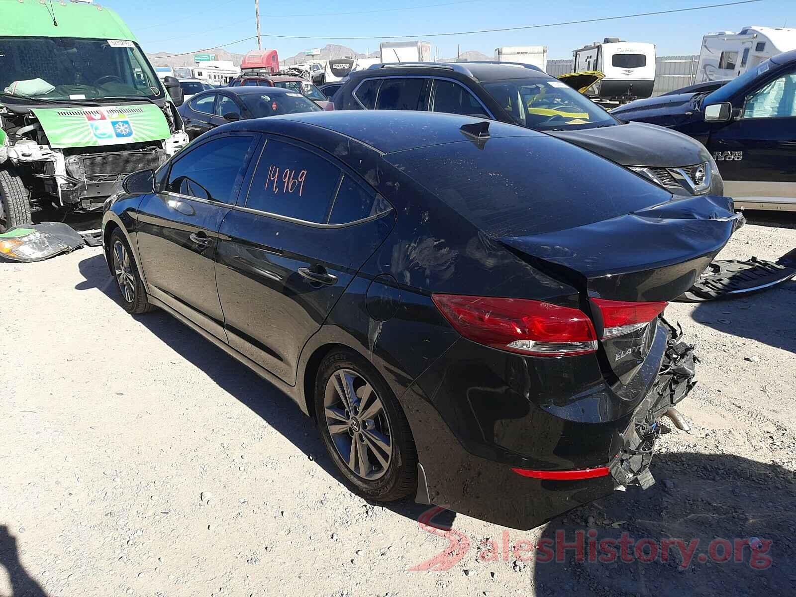 5NPD84LF6JH222225 2018 HYUNDAI ELANTRA