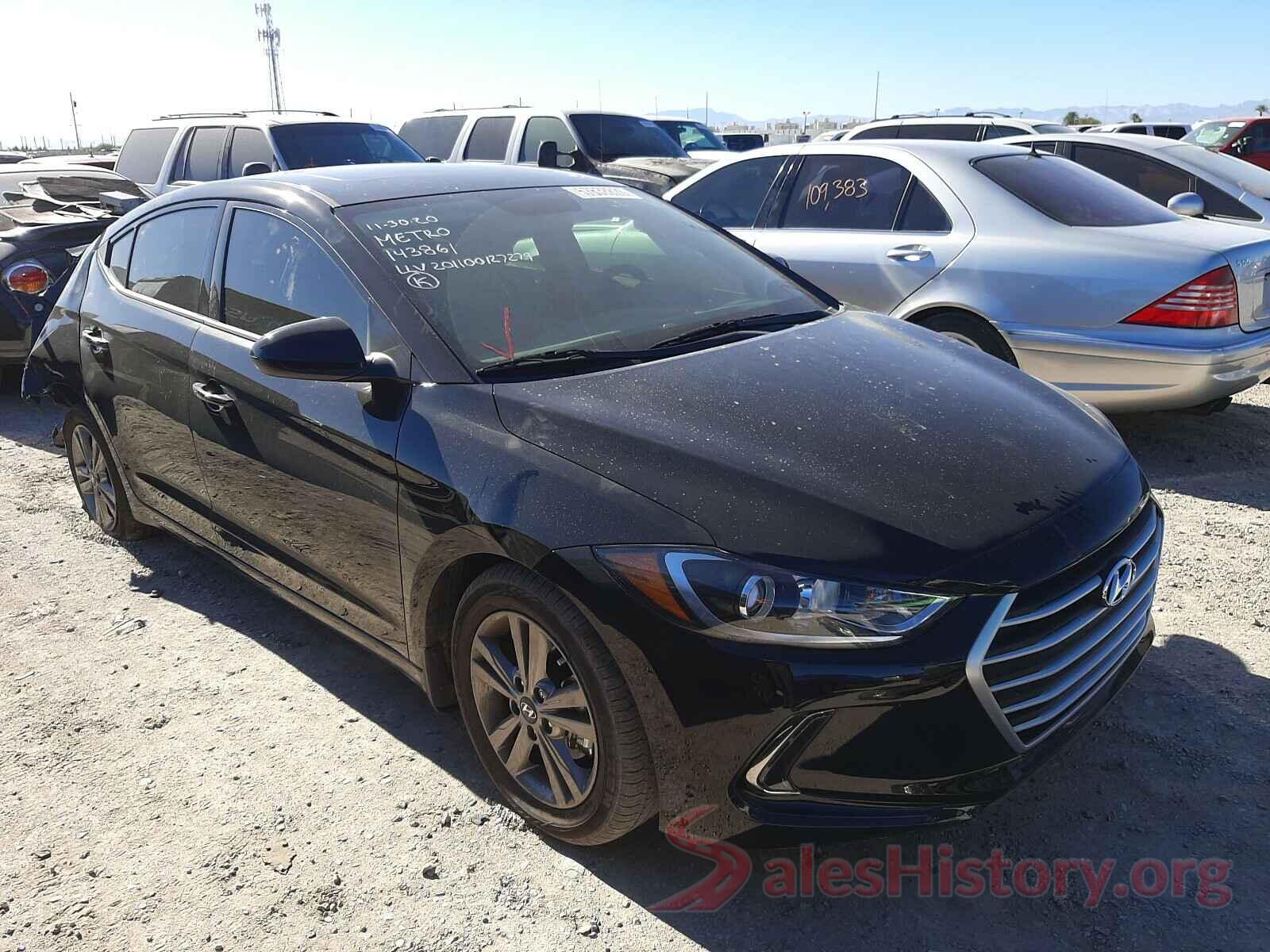 5NPD84LF6JH222225 2018 HYUNDAI ELANTRA