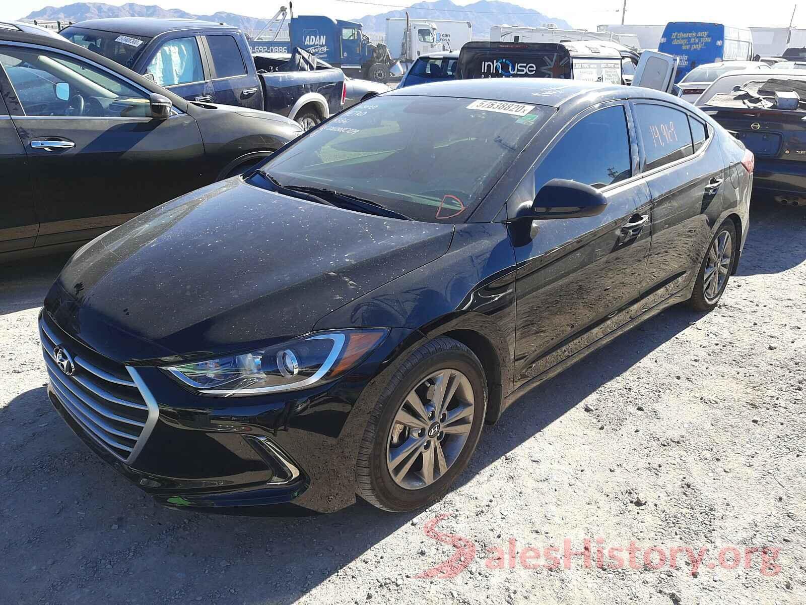 5NPD84LF6JH222225 2018 HYUNDAI ELANTRA