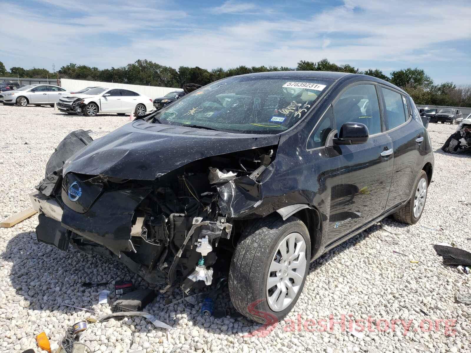 1N4AZ0CP0DC418555 2013 NISSAN LEAF