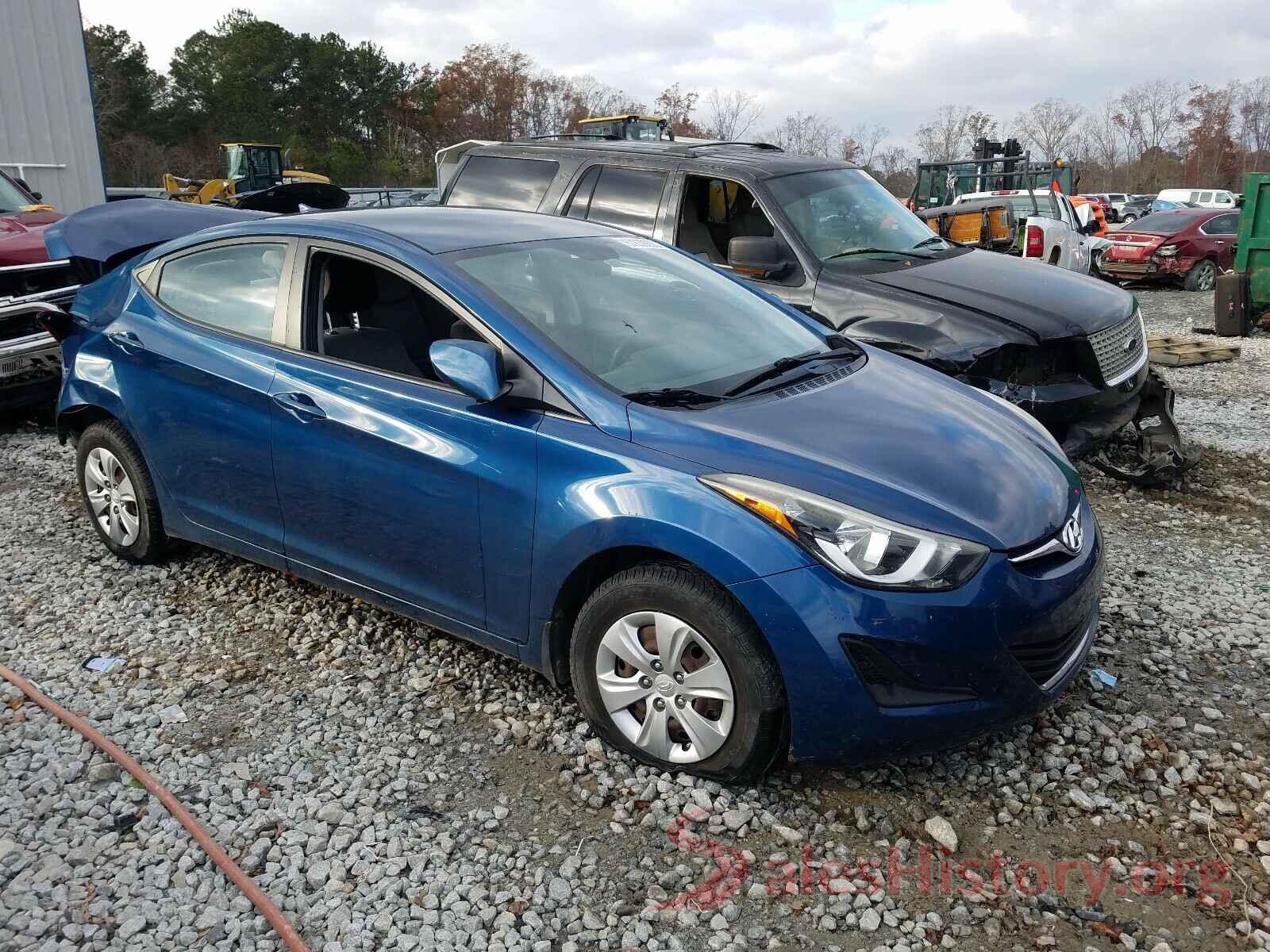 KMHDH4AE0GU633706 2016 HYUNDAI ELANTRA