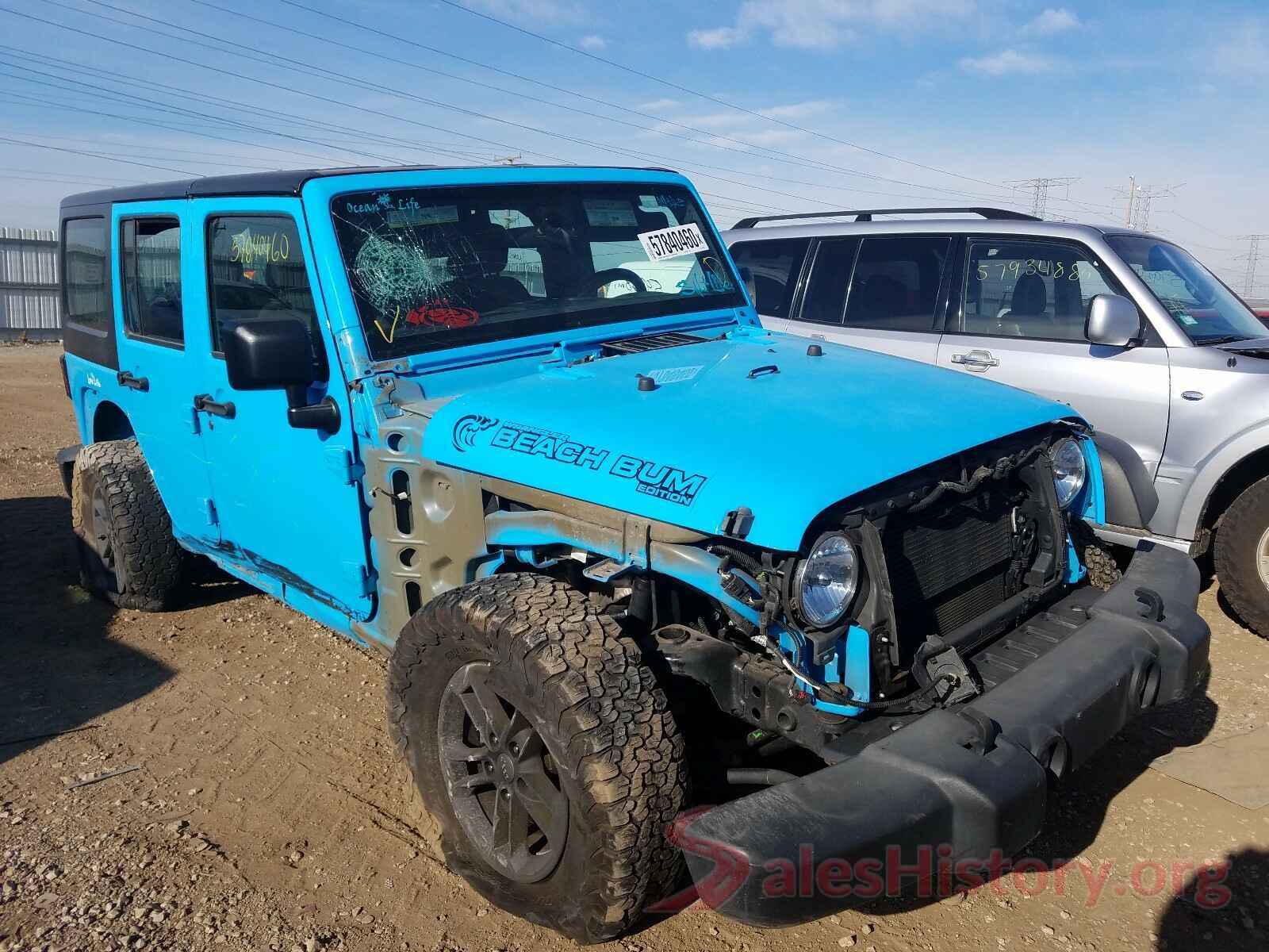 1C4BJWDGXHL657740 2017 JEEP WRANGLER