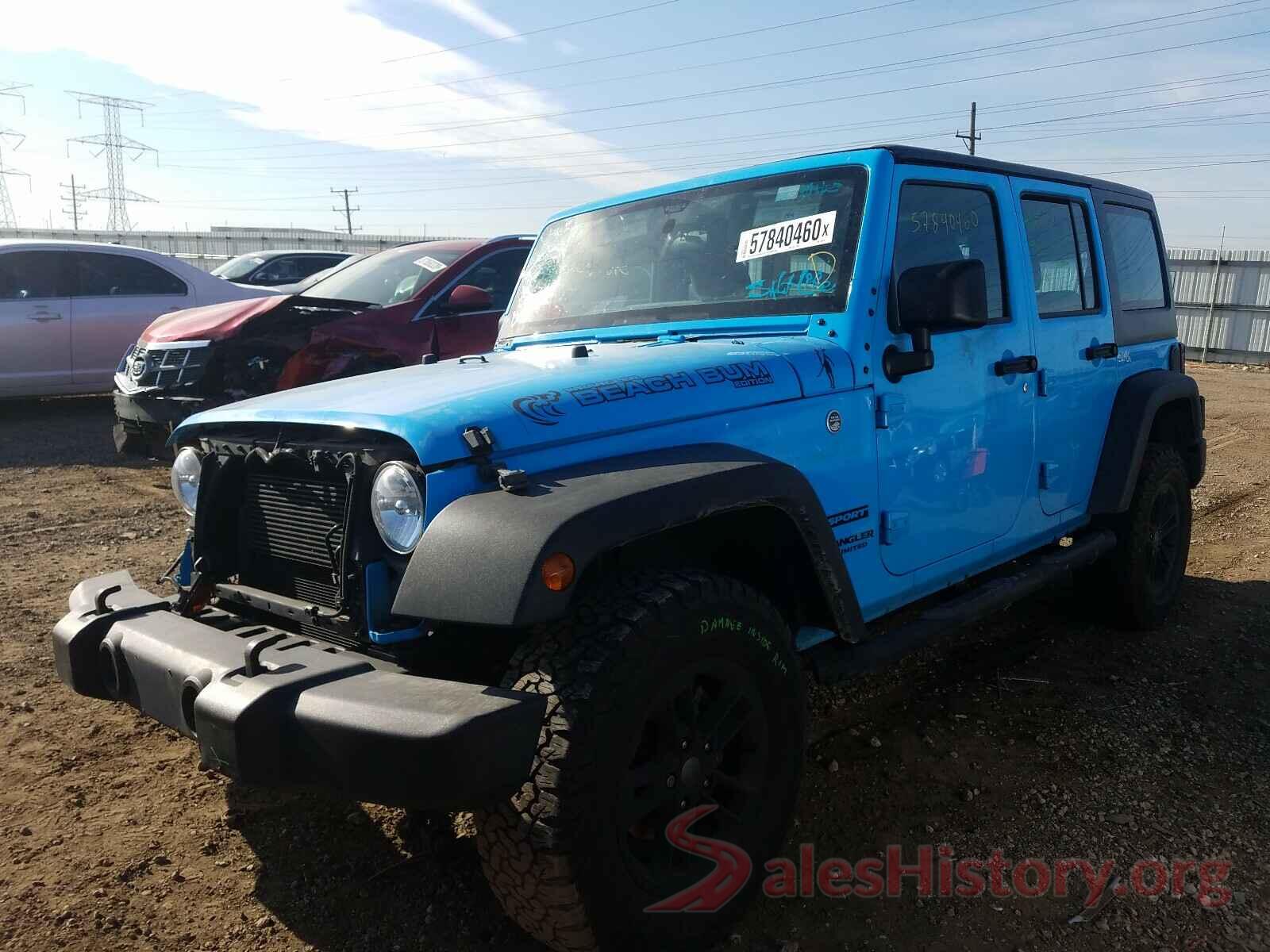 1C4BJWDGXHL657740 2017 JEEP WRANGLER