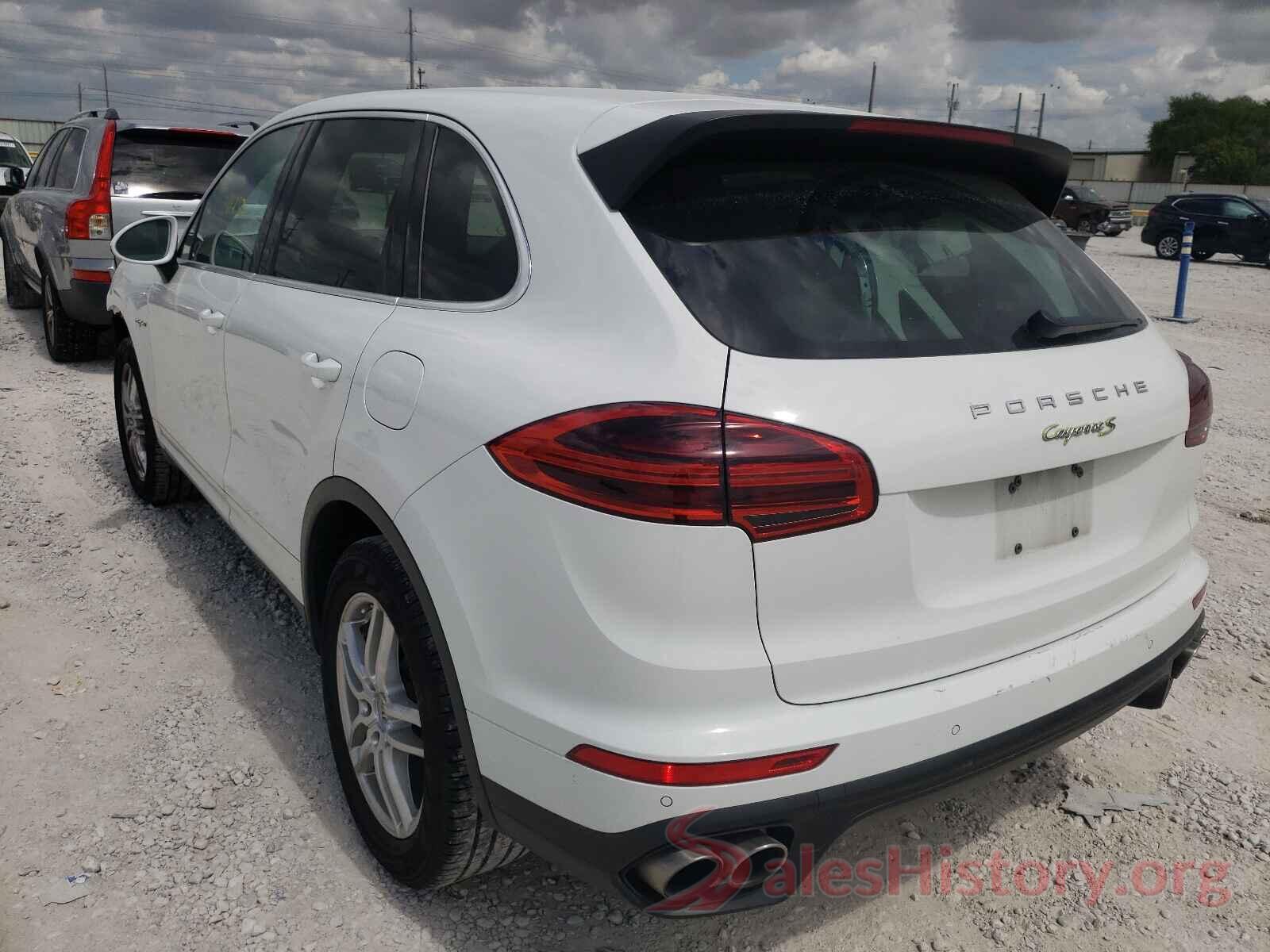 WP1AE2A2XGLA62580 2016 PORSCHE CAYENNE