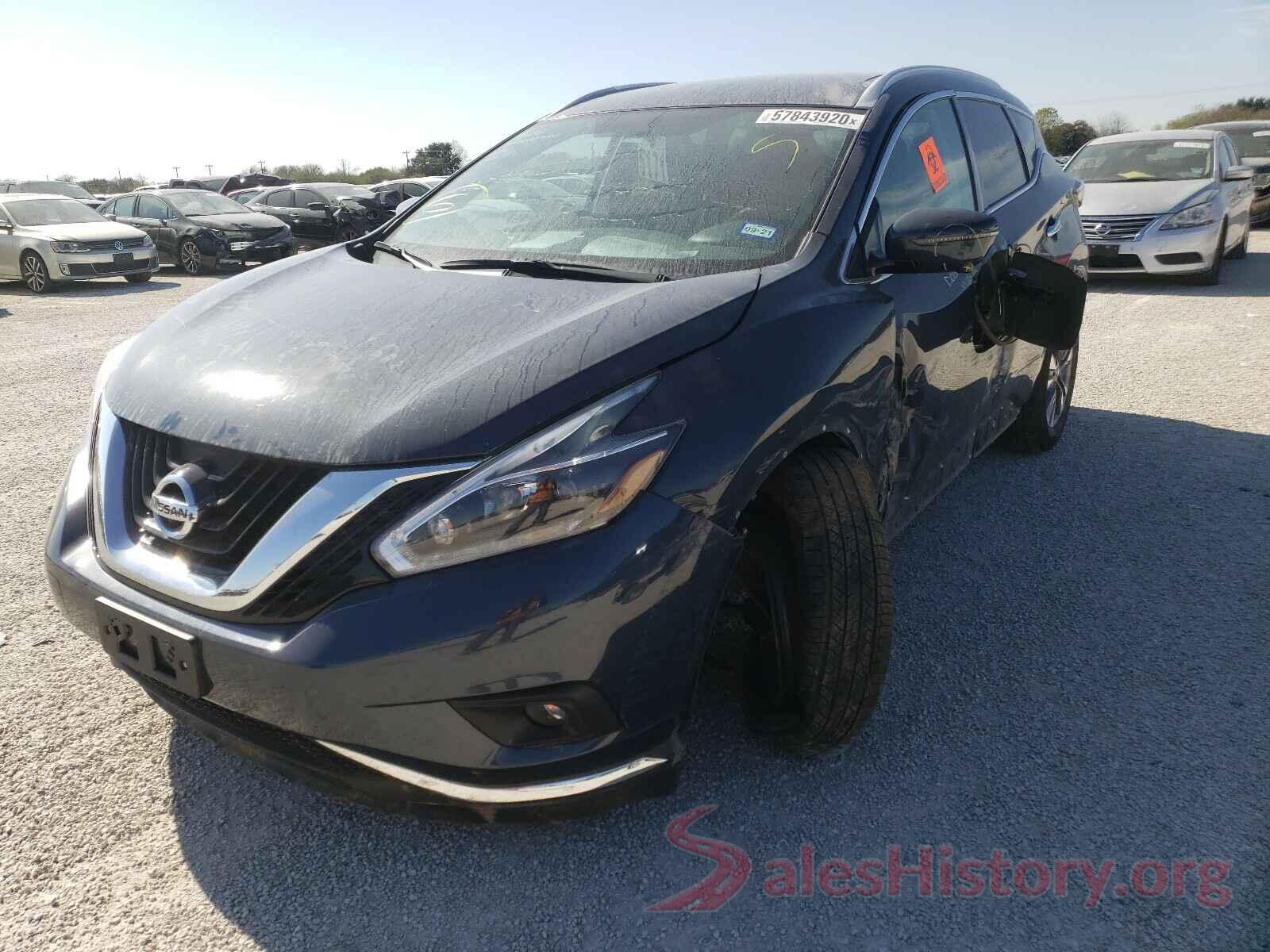 5N1AZ2MG8JN172709 2018 NISSAN MURANO