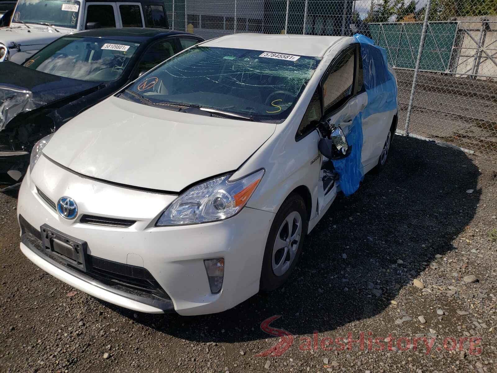 JTDKN3DU3F0482528 2015 TOYOTA PRIUS