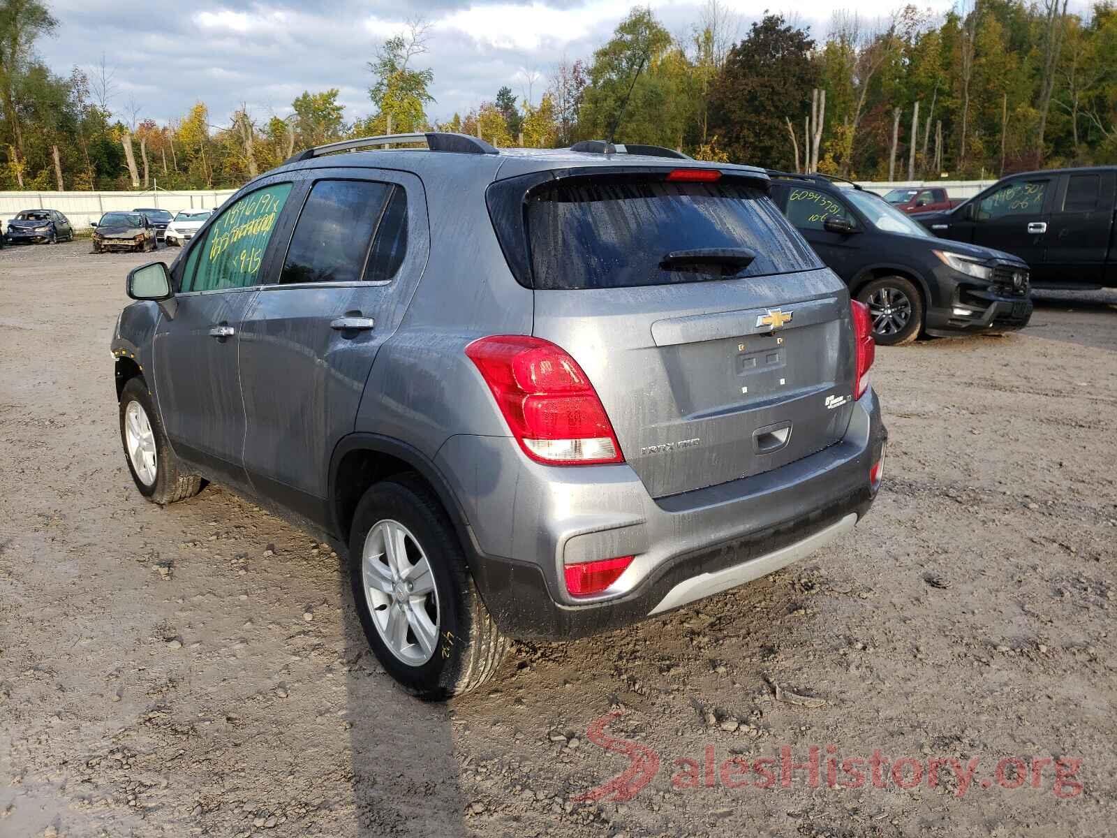 KL7CJPSB9KB877852 2019 CHEVROLET TRAX