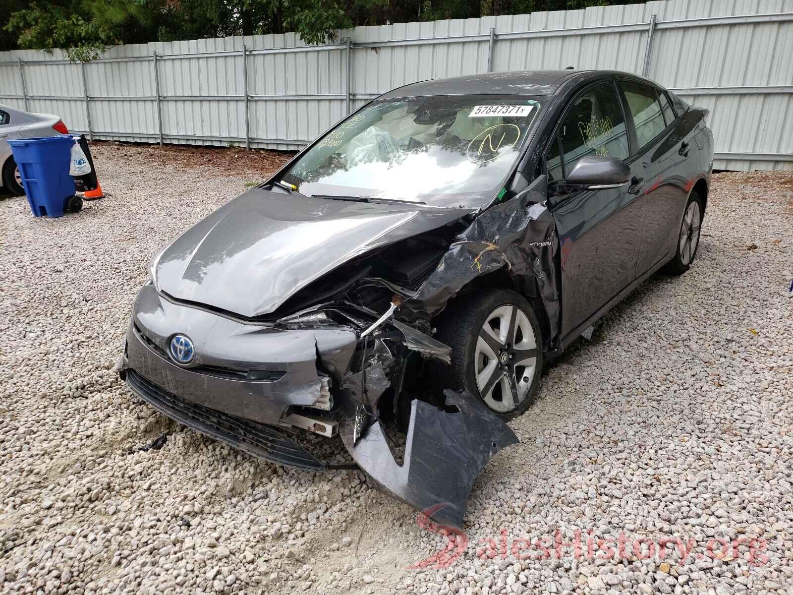 JTDKARFU6G3008052 2016 TOYOTA PRIUS