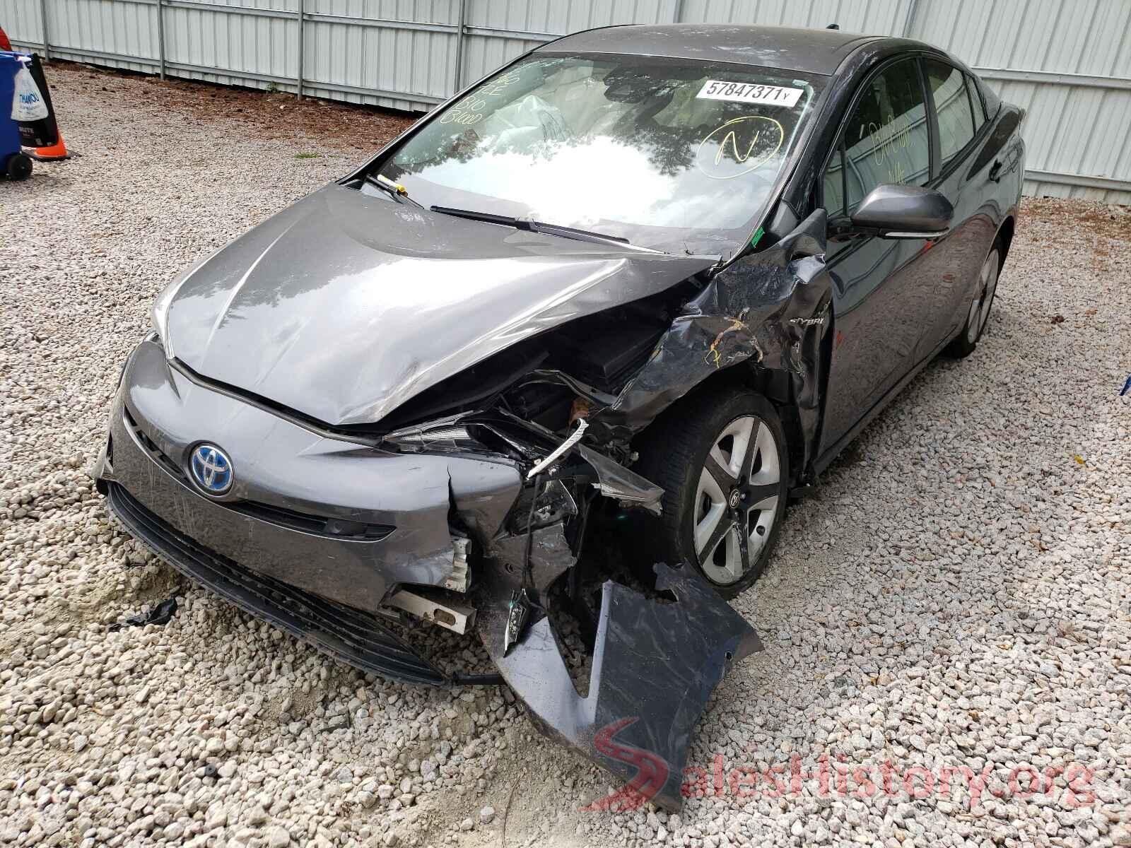 JTDKARFU6G3008052 2016 TOYOTA PRIUS