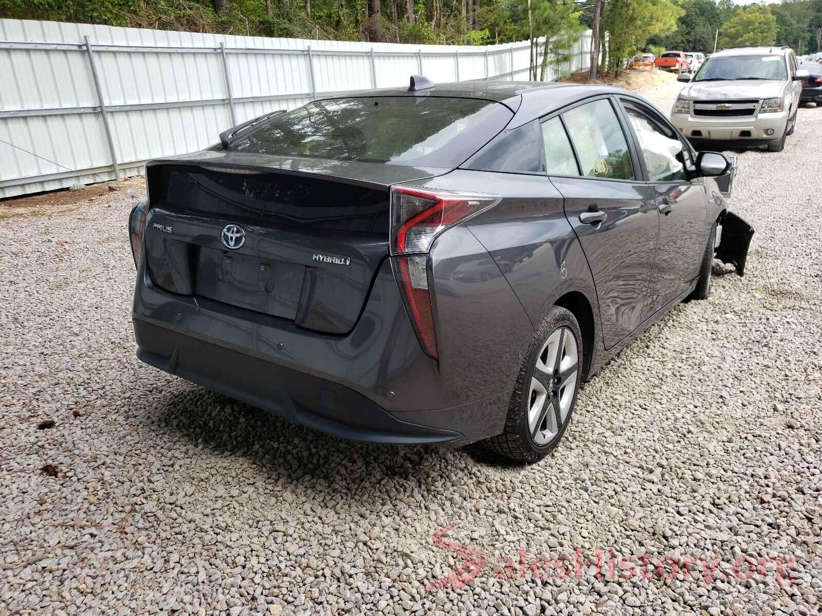 JTDKARFU6G3008052 2016 TOYOTA PRIUS