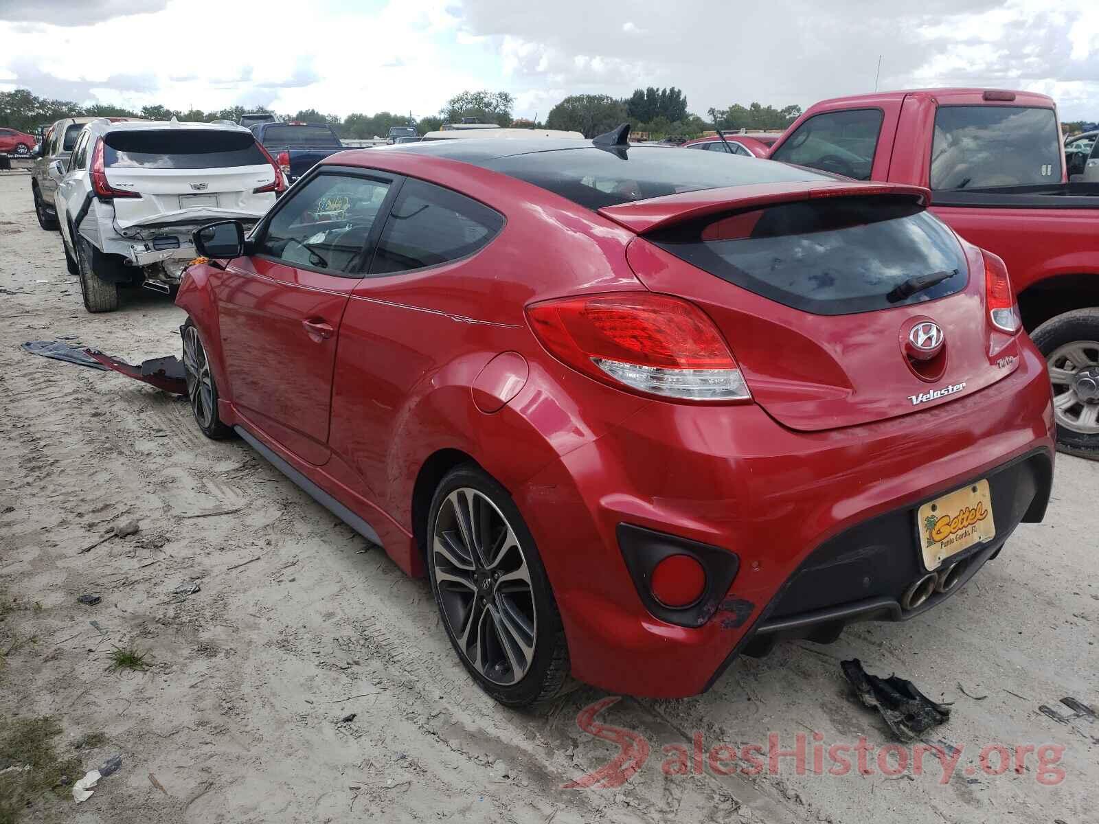 KMHTC6AE5GU263777 2016 HYUNDAI VELOSTER