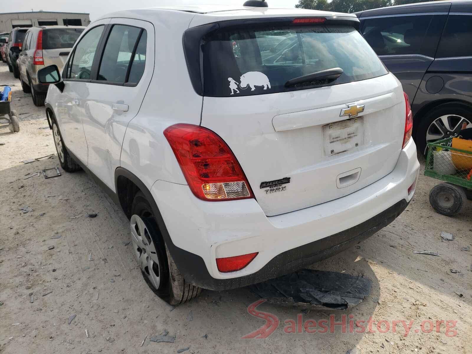 3GNCJKSB9HL279605 2017 CHEVROLET TRAX