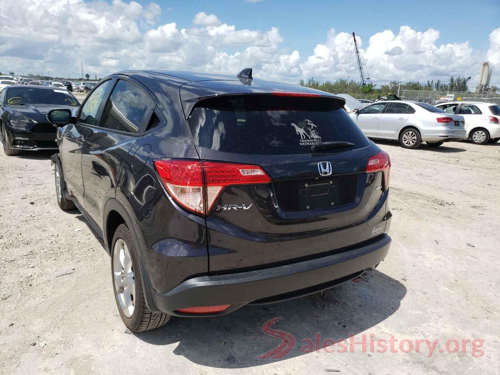 3CZRU6H59GM767636 2016 HONDA HR-V