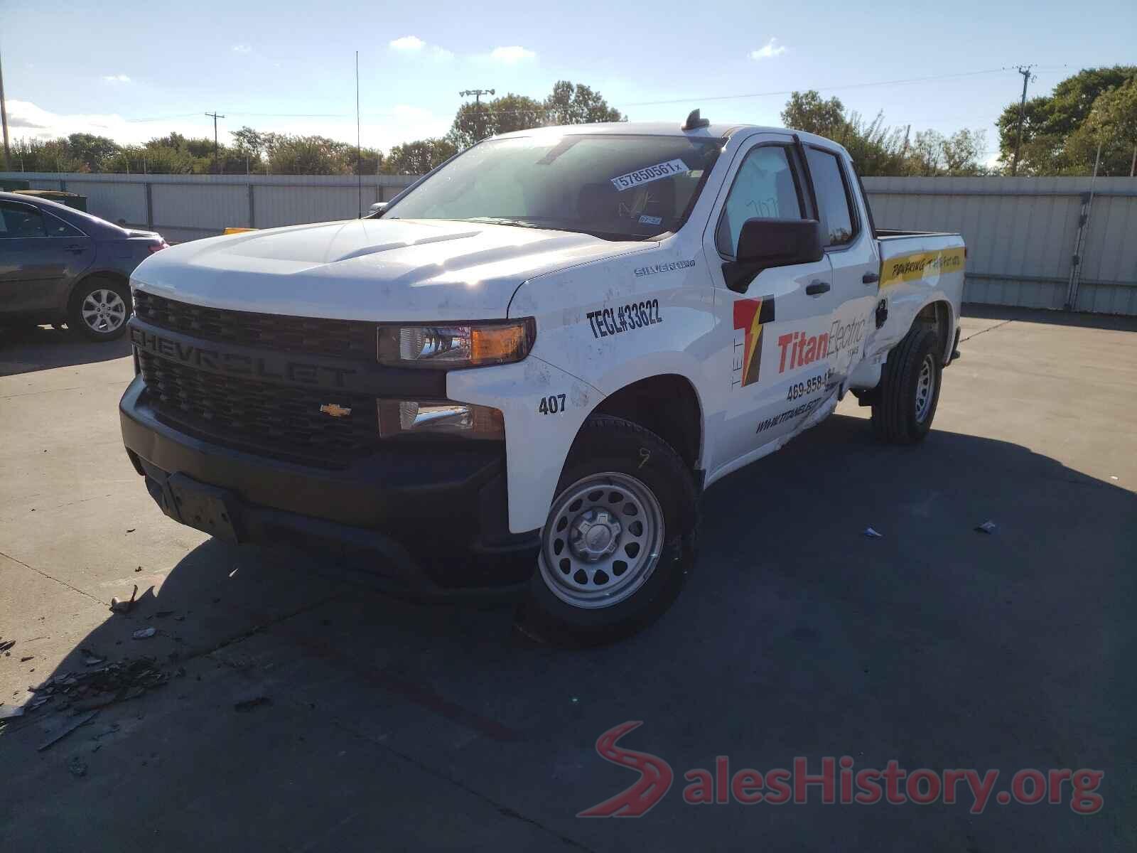 1GCRWAEH5KZ337451 2019 CHEVROLET SILVERADO