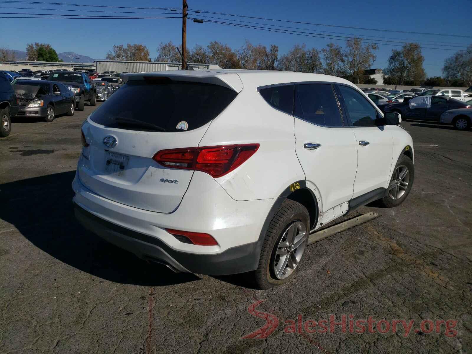 5NMZT3LB5JH095444 2018 HYUNDAI SANTA FE