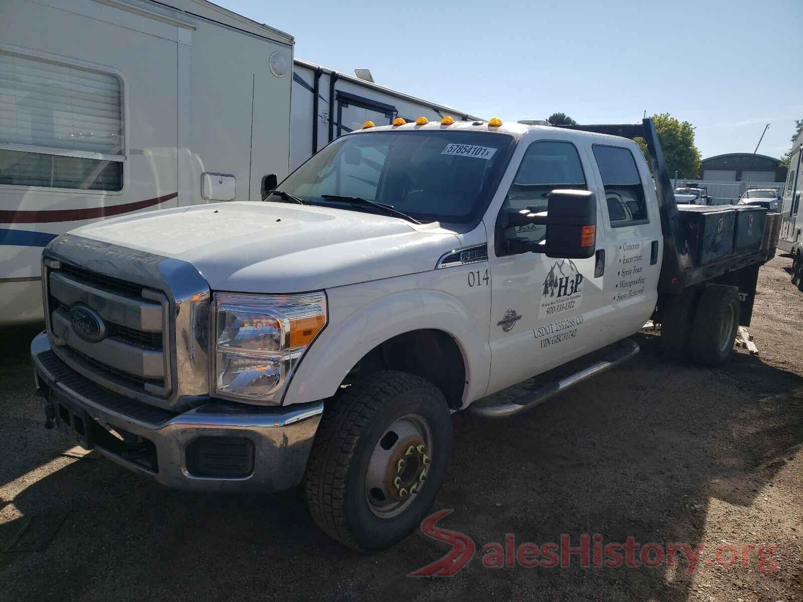 1FD8W3HTXGEC31742 2016 FORD F350