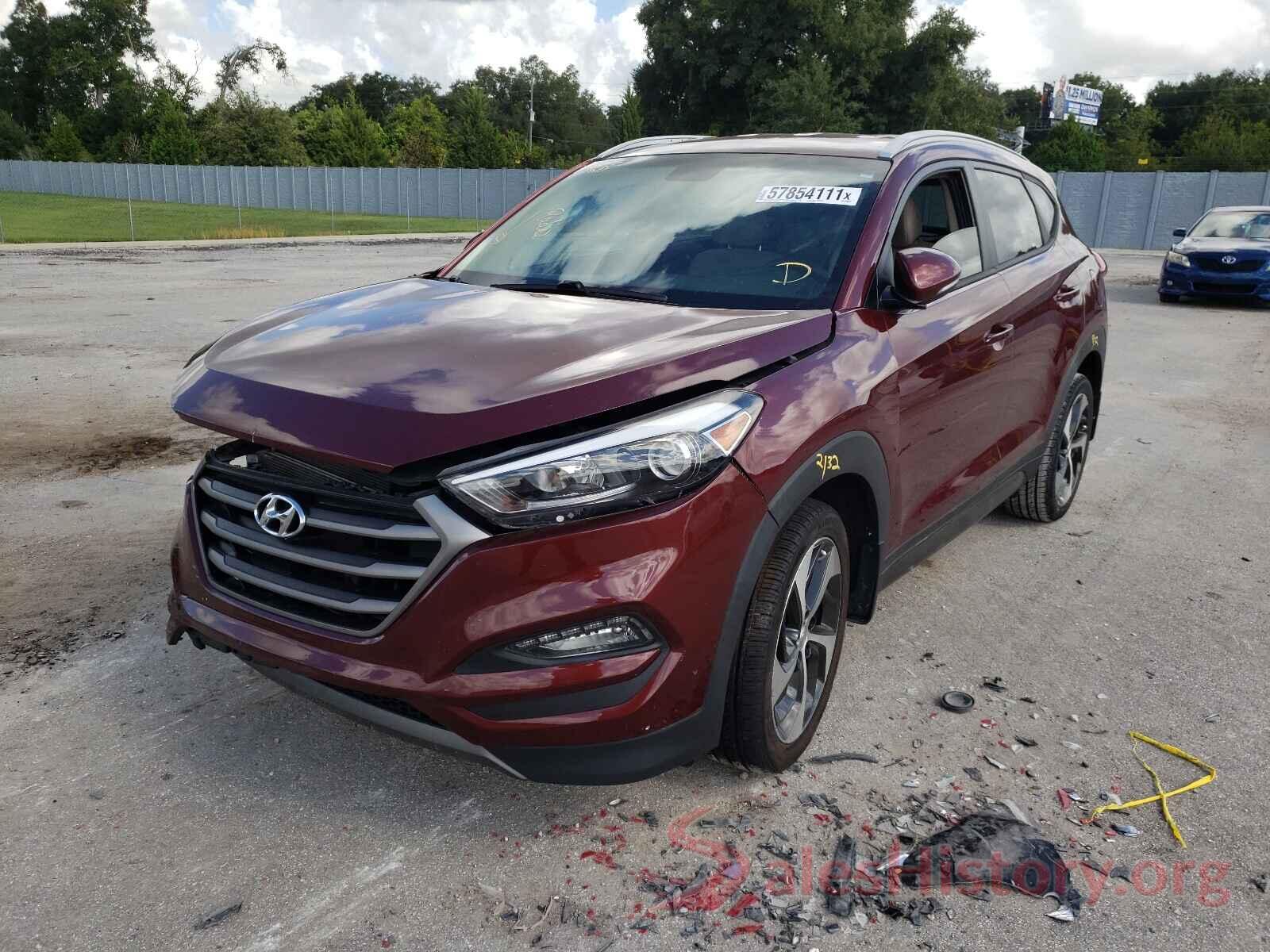 KM8J33A2XGU060086 2016 HYUNDAI TUCSON