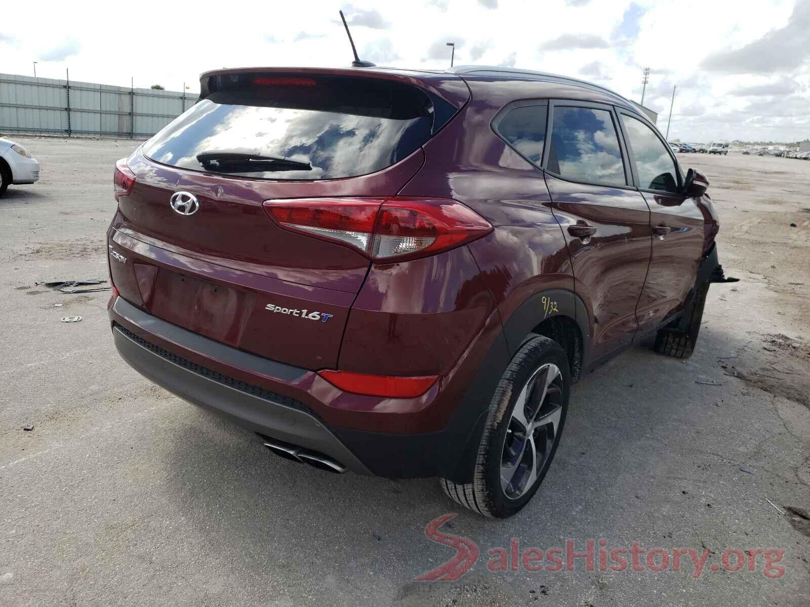 KM8J33A2XGU060086 2016 HYUNDAI TUCSON