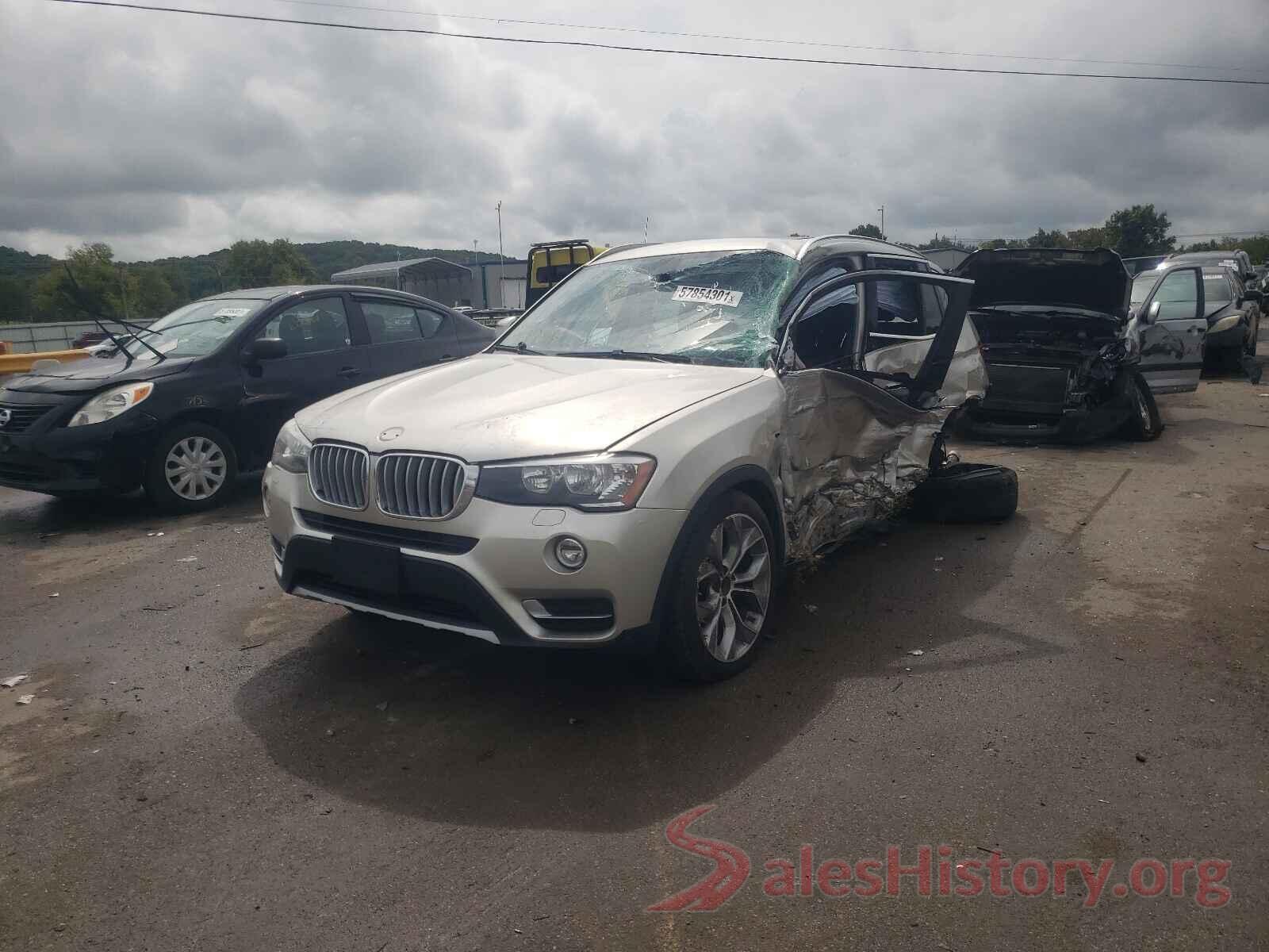 5UXWX9C57H0T09105 2017 BMW X3