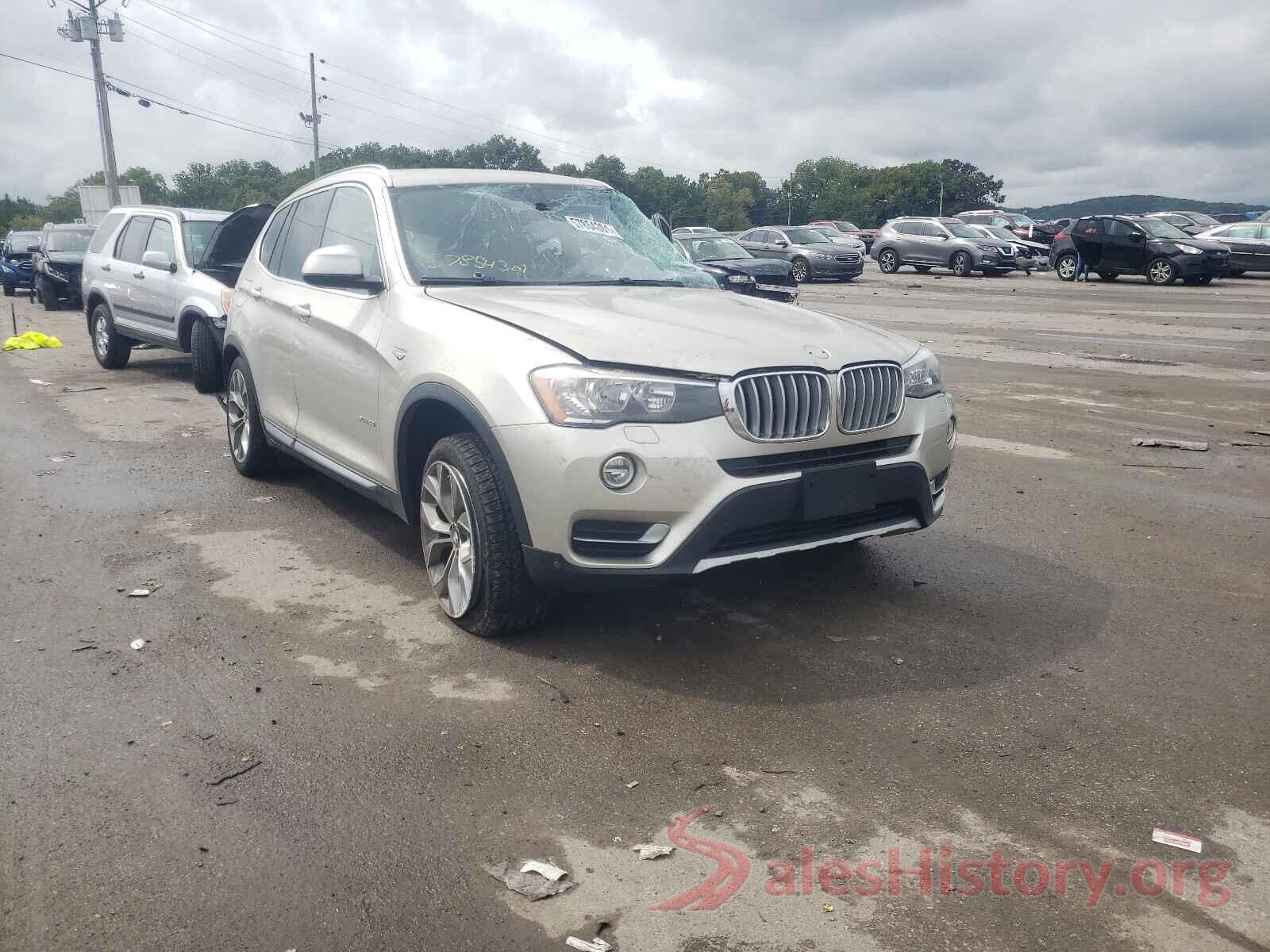 5UXWX9C57H0T09105 2017 BMW X3