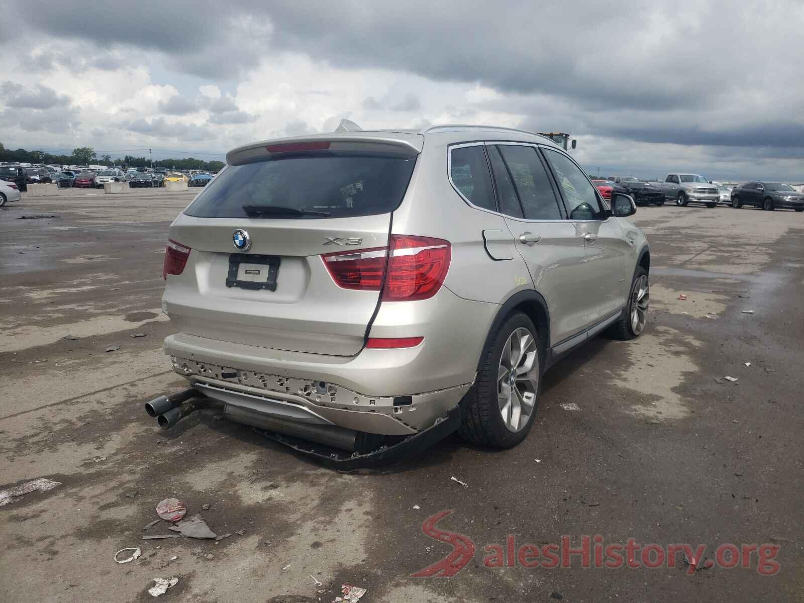 5UXWX9C57H0T09105 2017 BMW X3