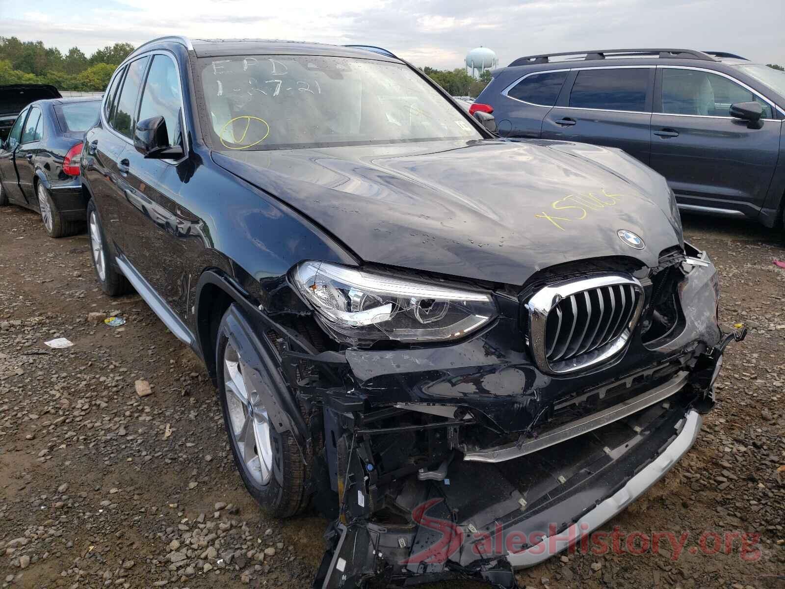 5UXTY5C00M9E32718 2021 BMW X3