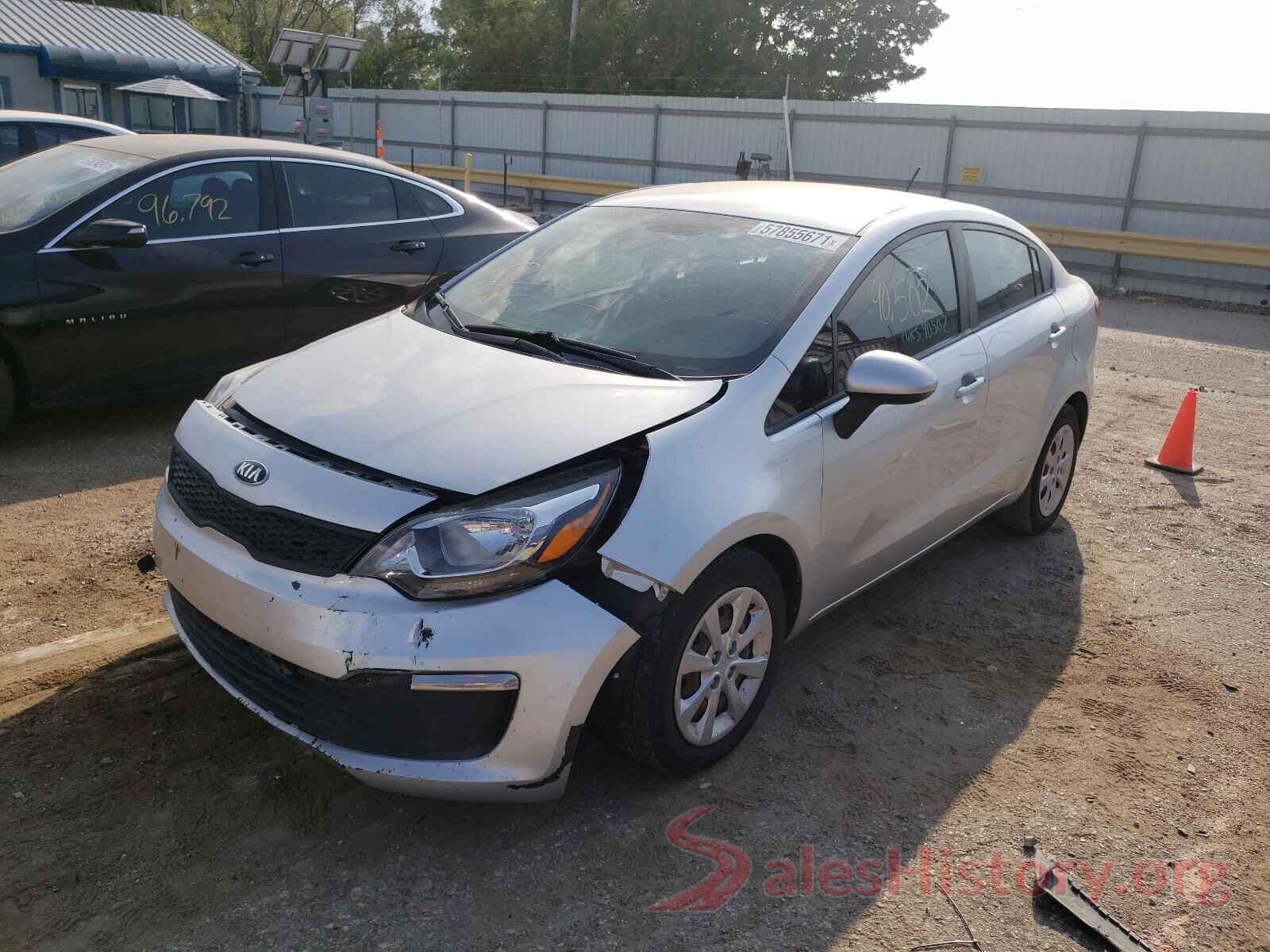 KNADM4A39G6636832 2016 KIA RIO