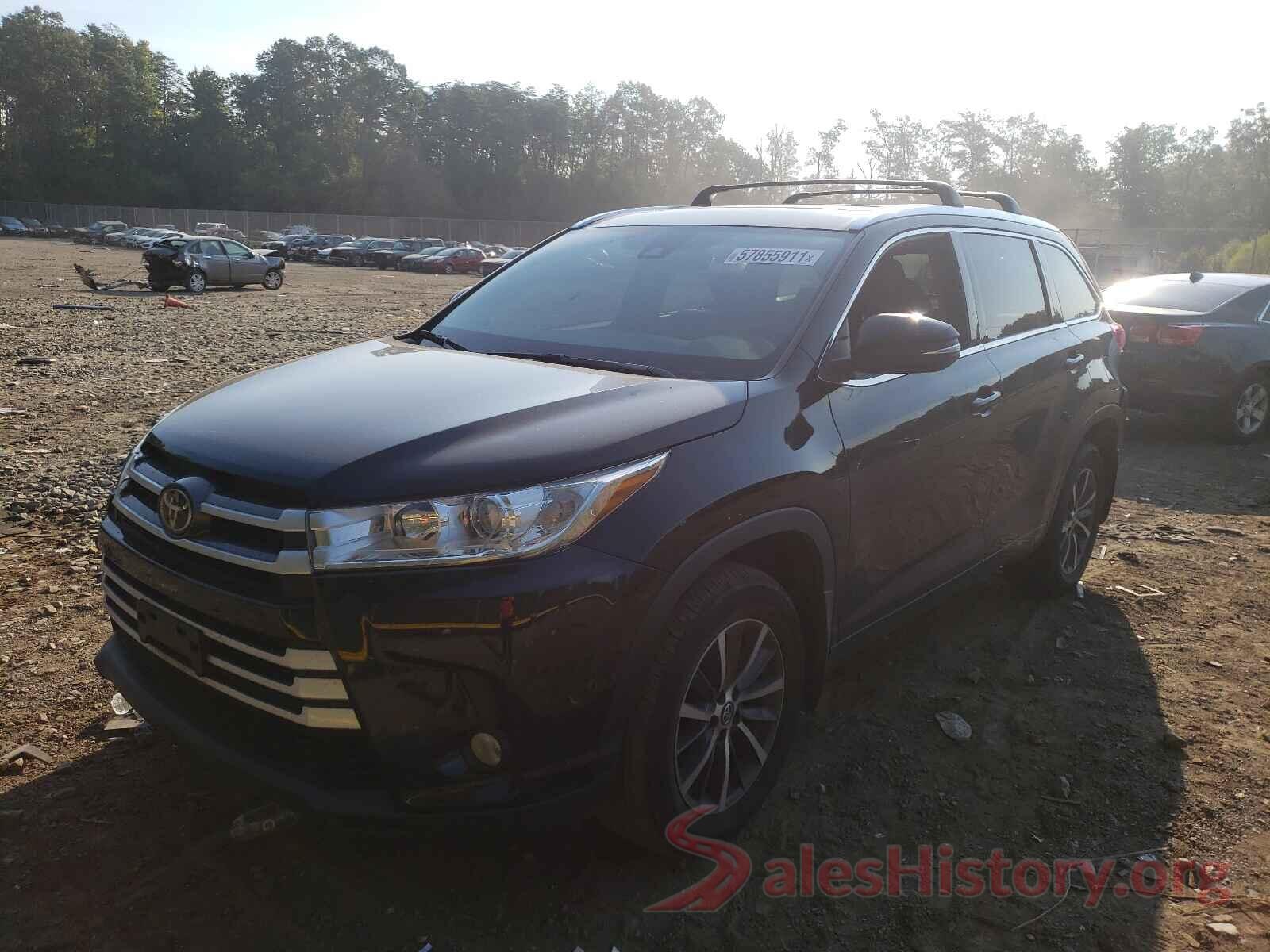 5TDJZRFH3HS395439 2017 TOYOTA HIGHLANDER