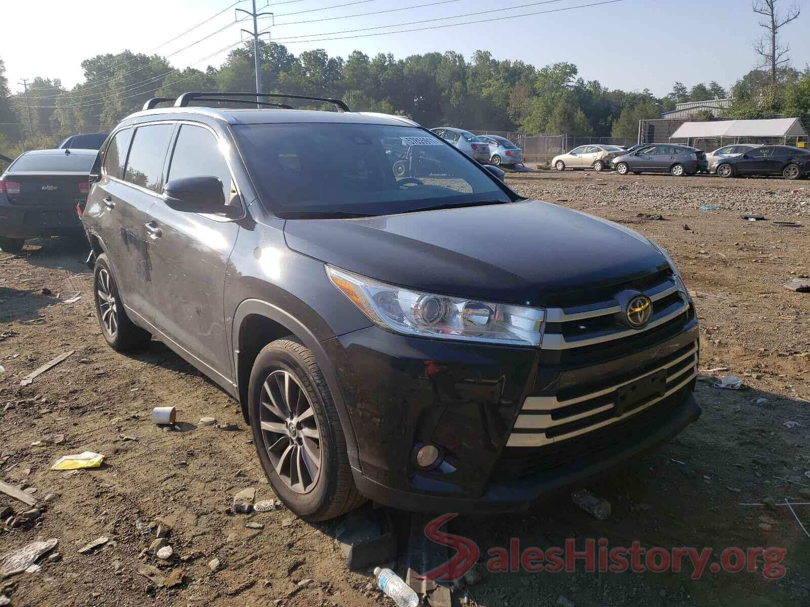 5TDJZRFH3HS395439 2017 TOYOTA HIGHLANDER