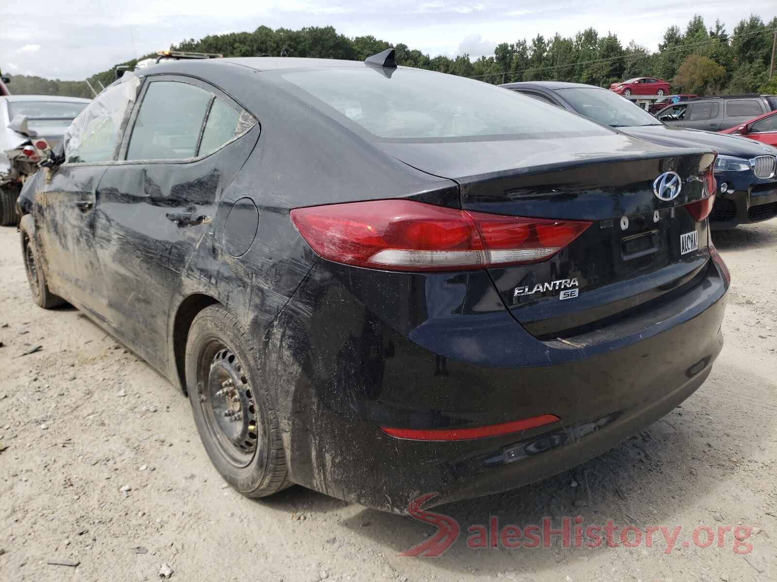 KMHD74LF7HU122519 2017 HYUNDAI ELANTRA