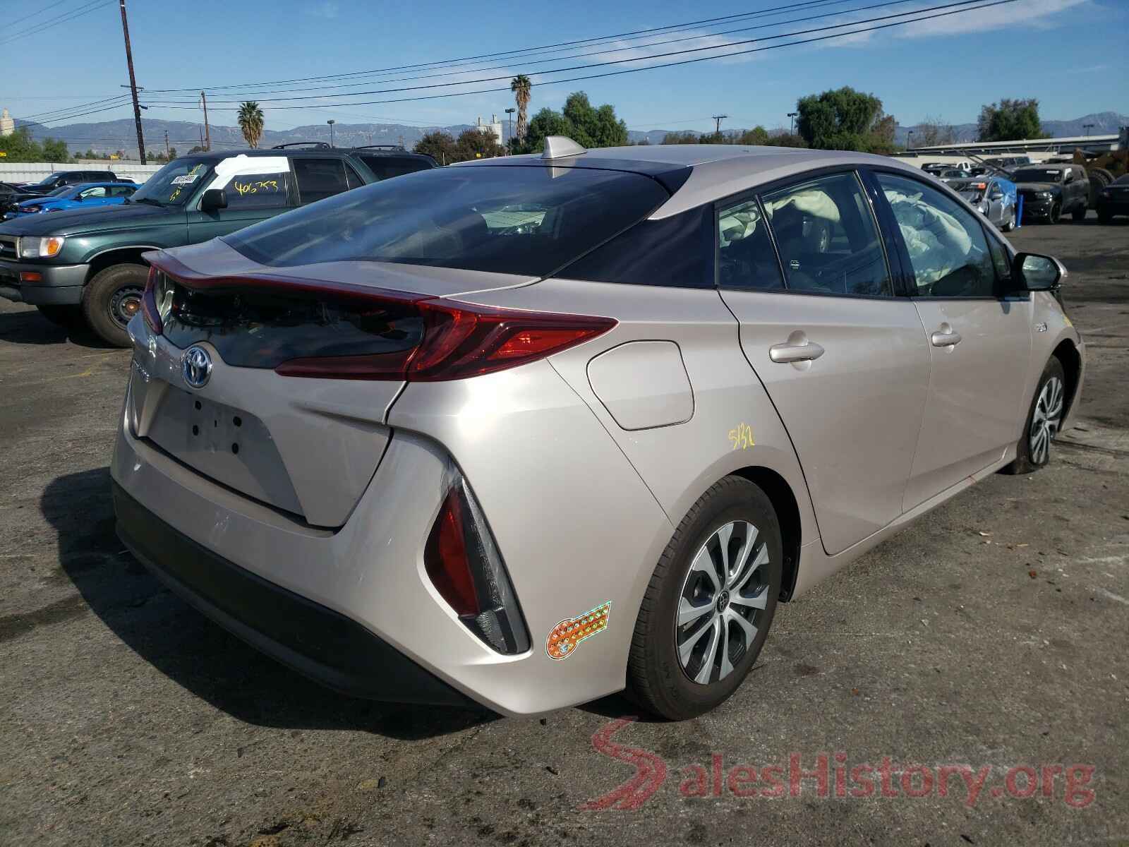 JTDKARFPXL3138548 2020 TOYOTA PRIUS