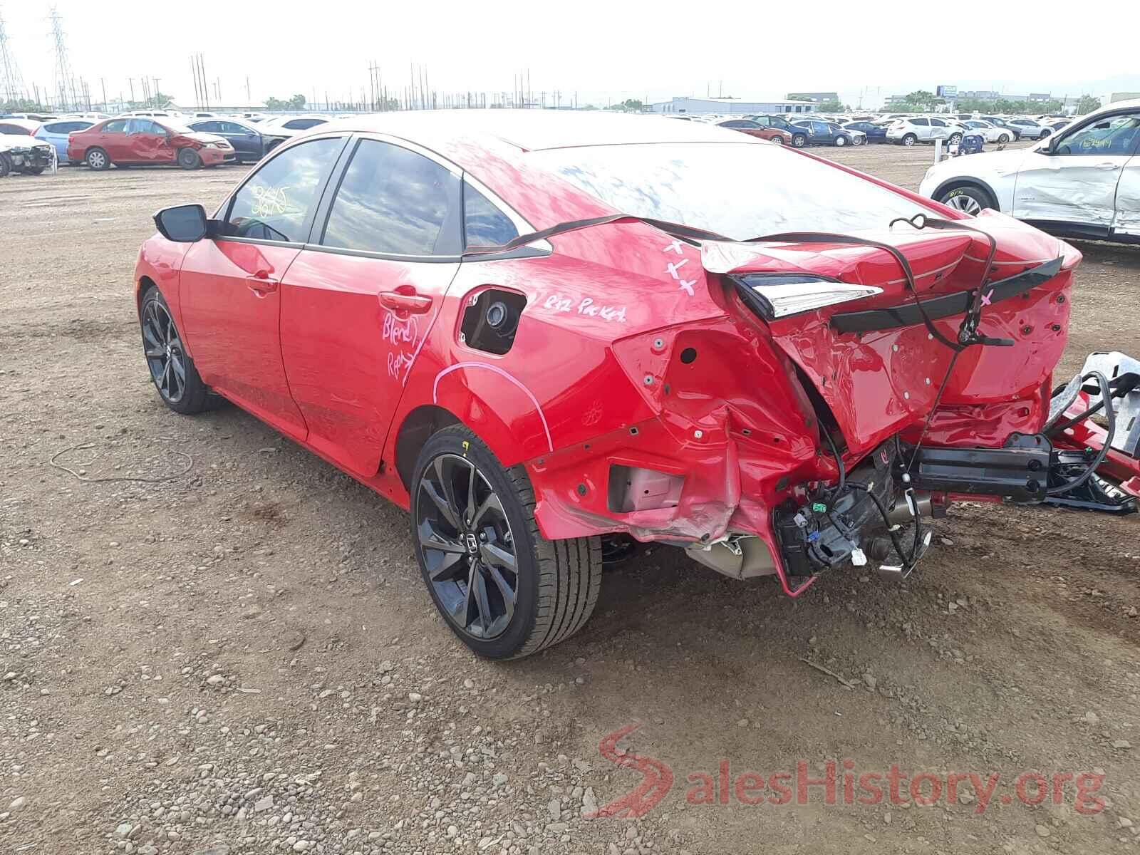 2HGFC2F85MH536732 2021 HONDA CIVIC