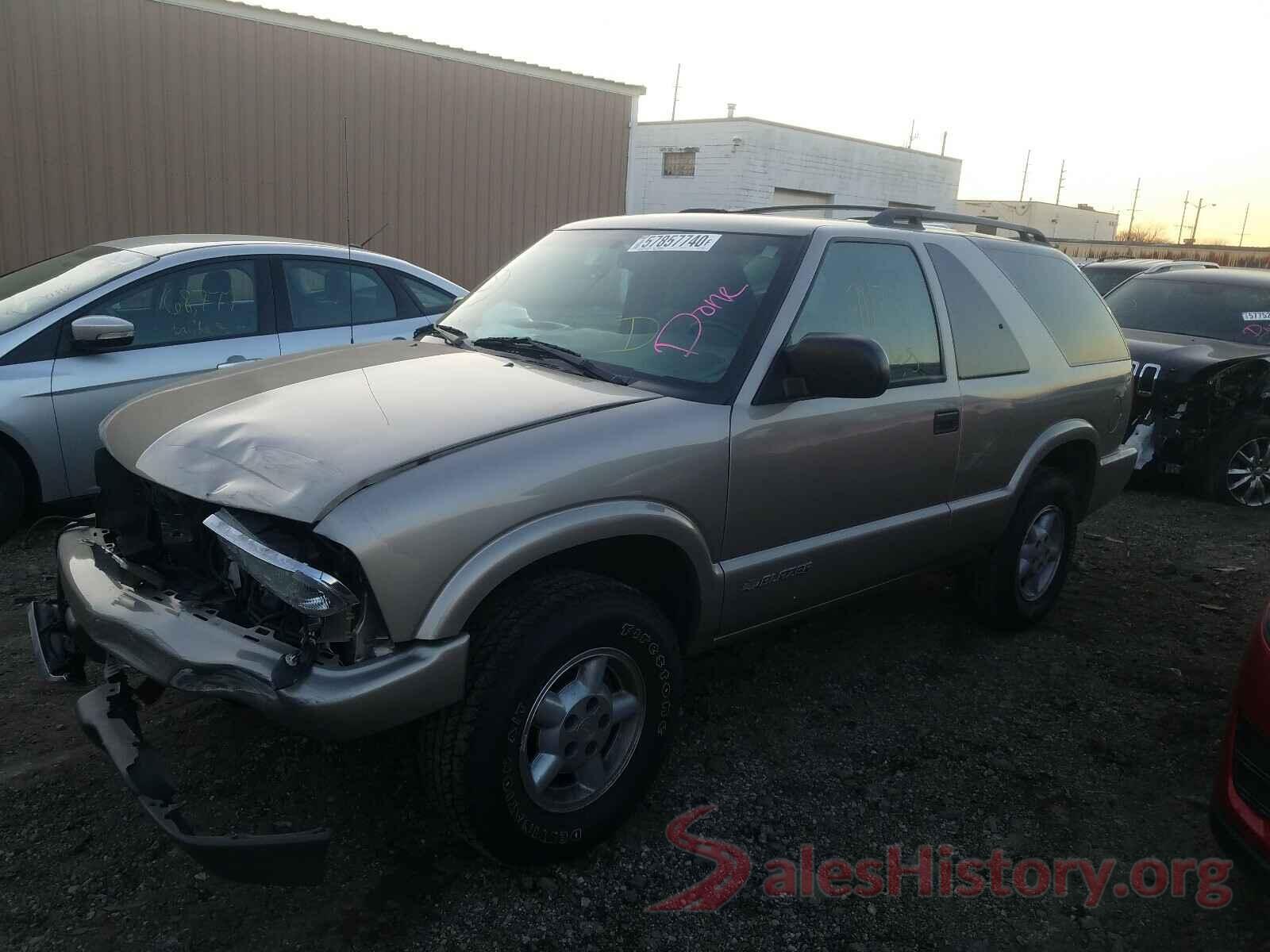 1GNCT18X05K105233 2005 CHEVROLET BLAZER