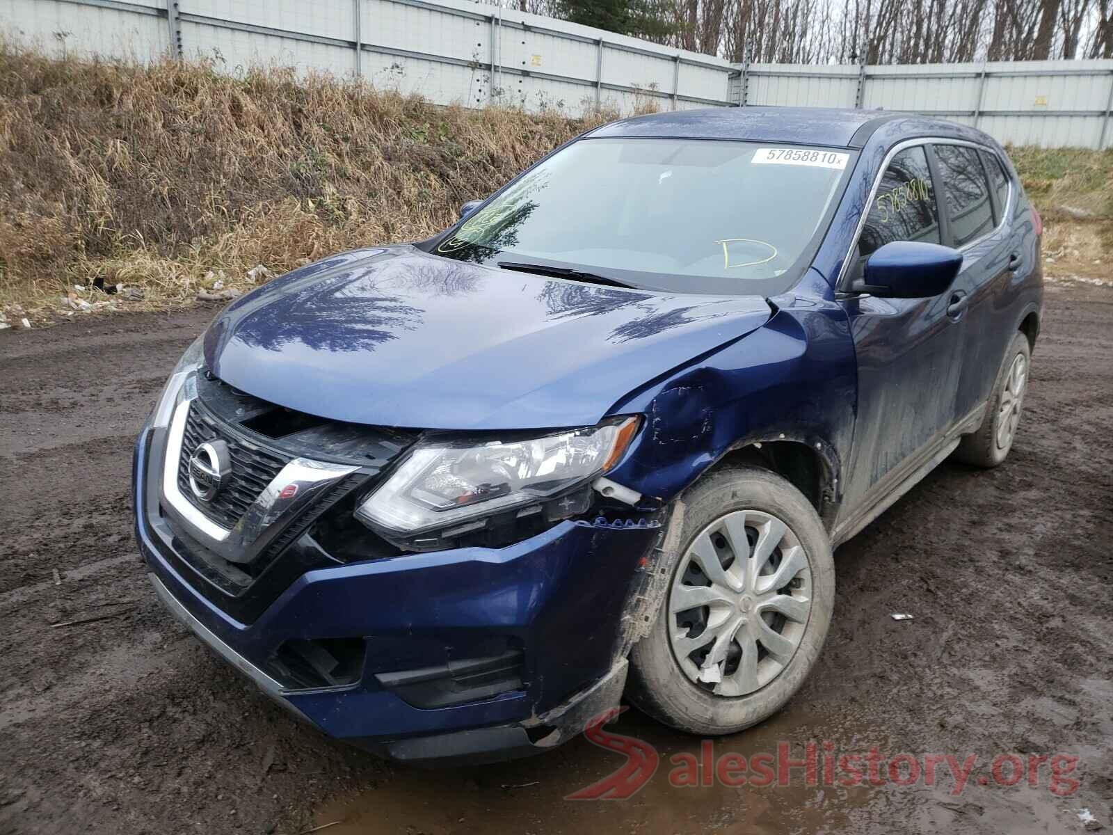 5N1AT2MV5HC783318 2017 NISSAN ROGUE