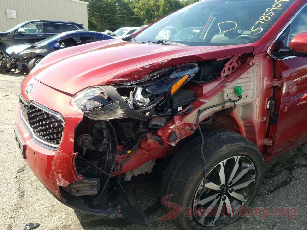 KNDPNCACXJ7430783 2018 KIA SPORTAGE