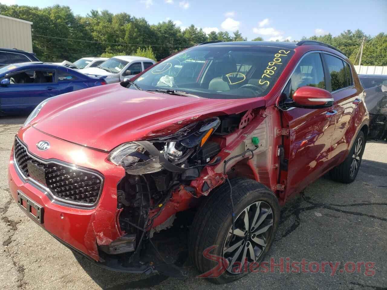 KNDPNCACXJ7430783 2018 KIA SPORTAGE