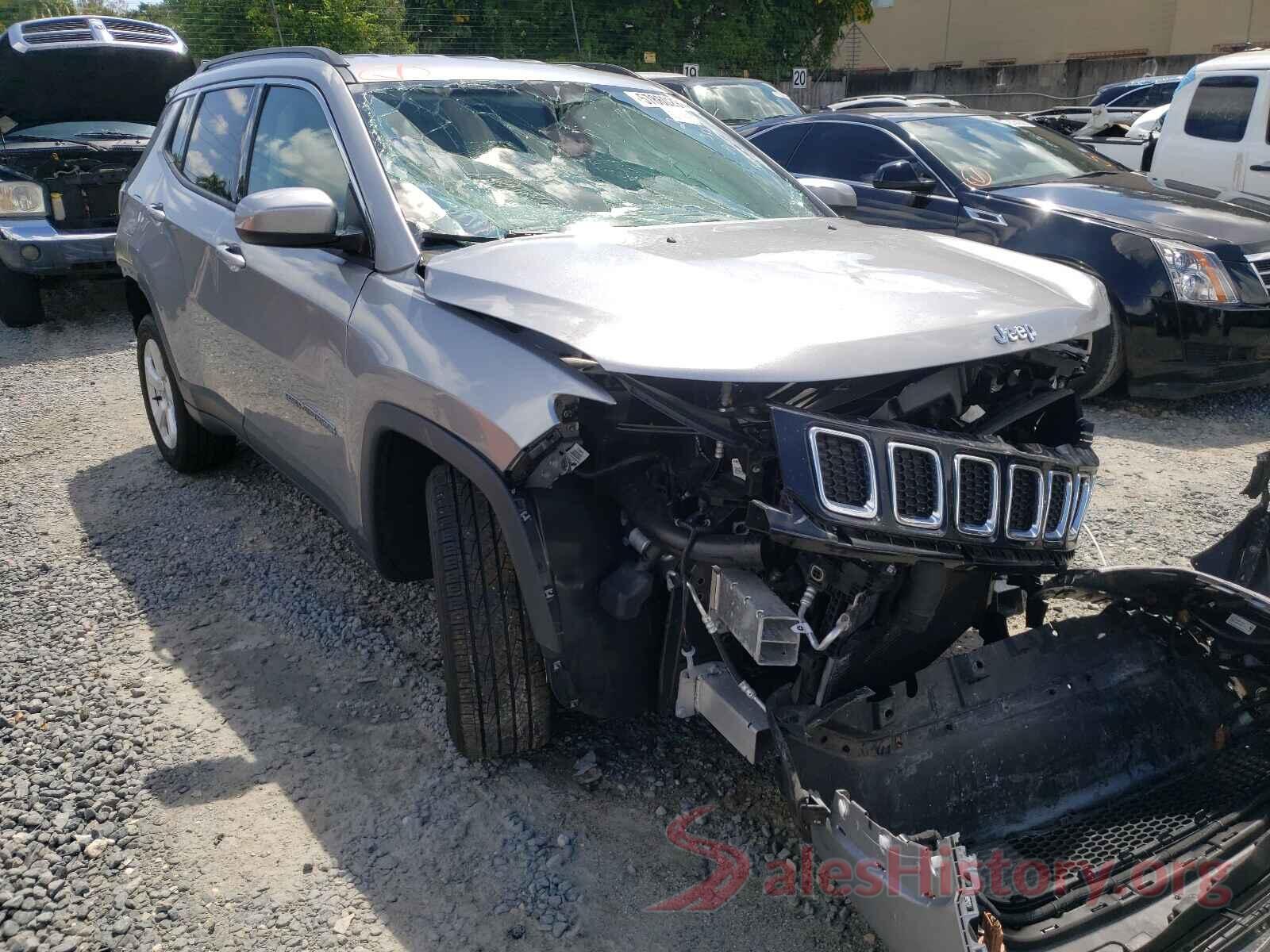 3C4NJDBBXKT593557 2019 JEEP COMPASS