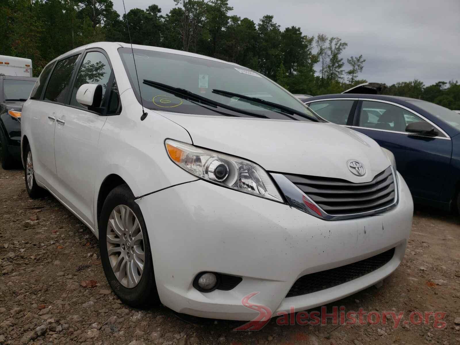 5TDYK3DC2ES525861 2014 TOYOTA SIENNA