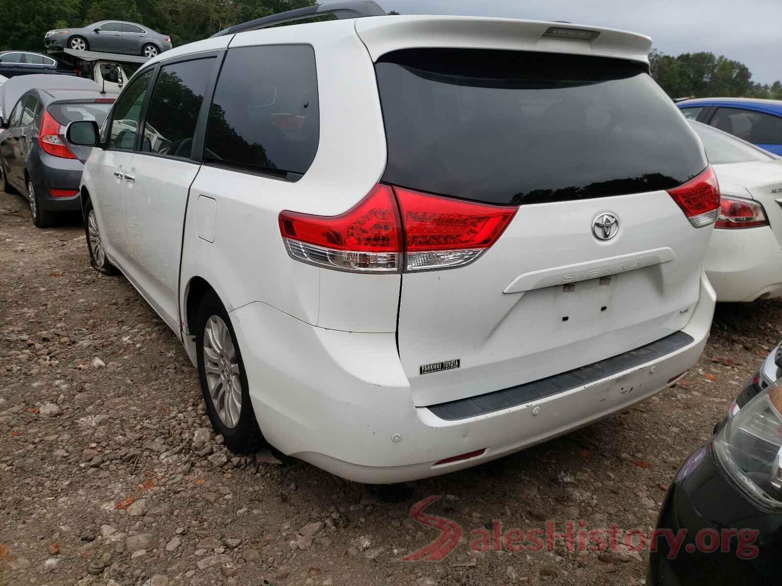 5TDYK3DC2ES525861 2014 TOYOTA SIENNA