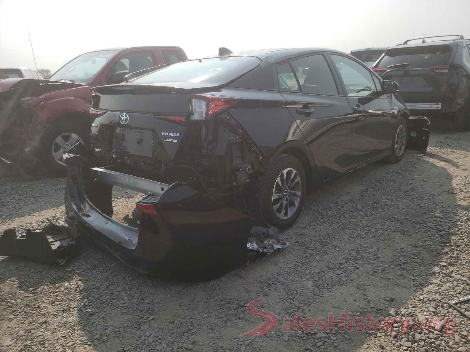 JTDKARFU5K3095306 2019 TOYOTA PRIUS