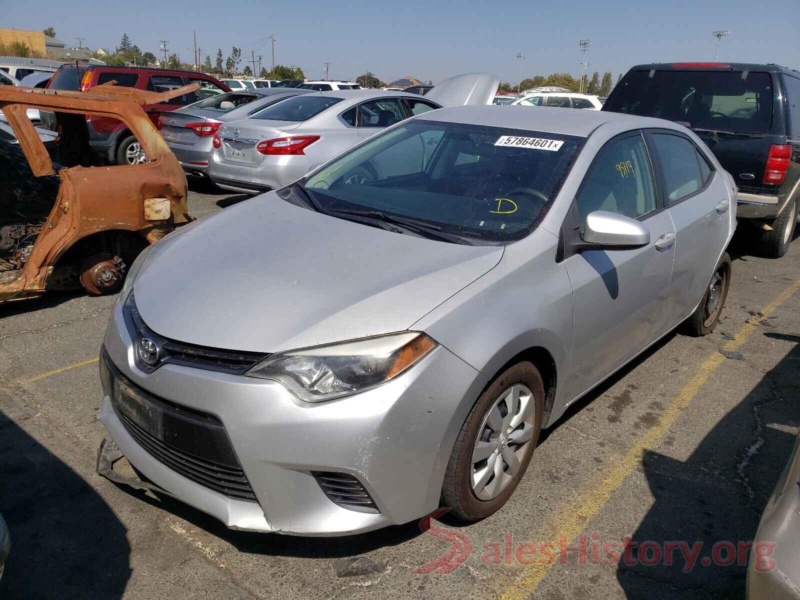 5YFBURHE5GP457470 2016 TOYOTA COROLLA