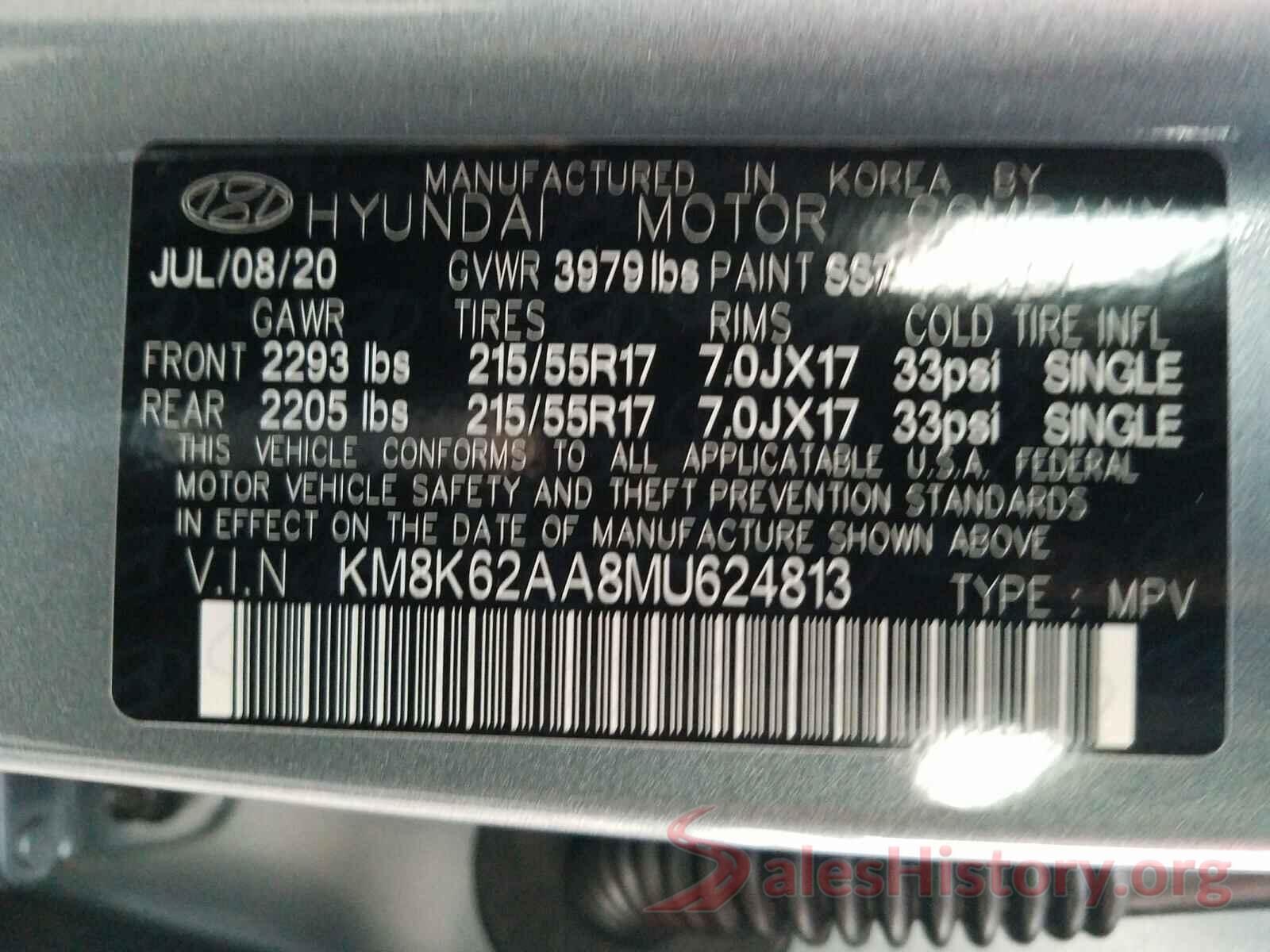 KM8K62AA8MU624813 2021 HYUNDAI KONA