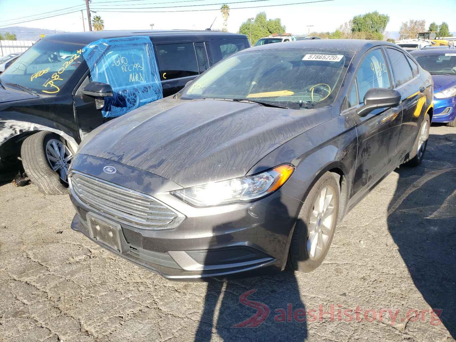 3FA6P0HD3HR307239 2017 FORD FUSION